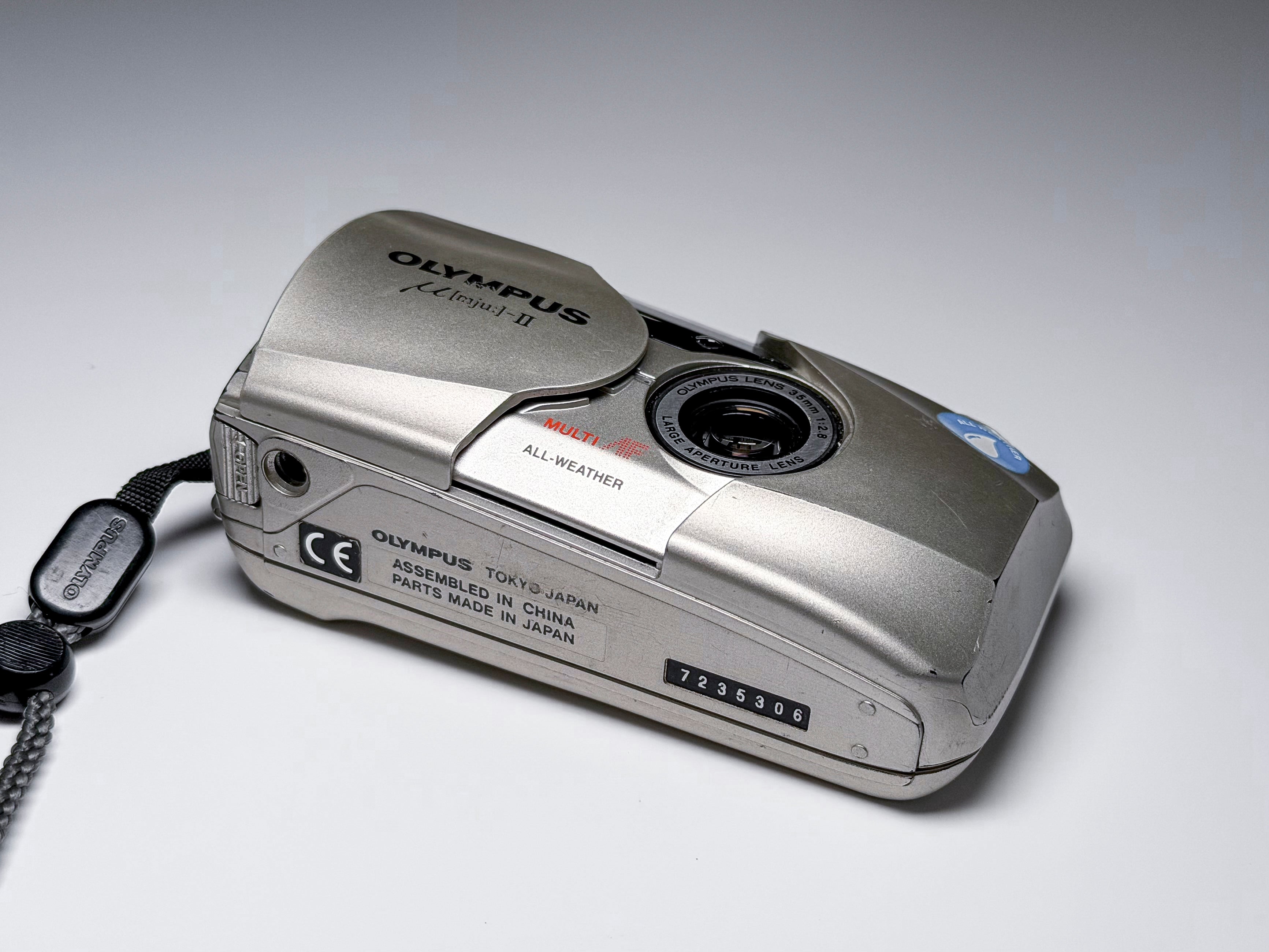 Olympus Mju ii 2 35mm Film Camera - Film Tested and Perfectly Working, Excellent