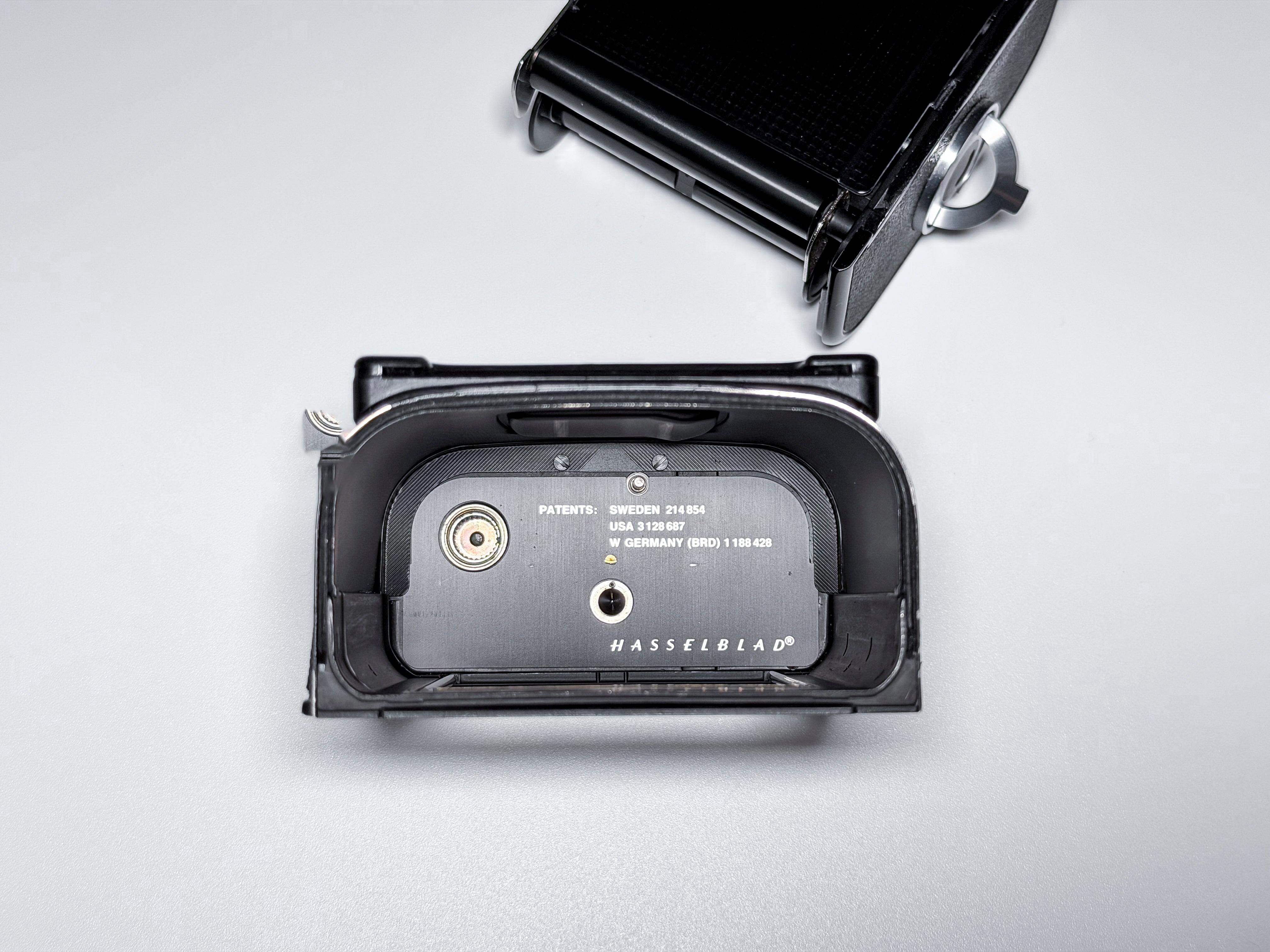 Hasselblad A12 Film Back 120 Film - Black Chrome - 1 Year Warranty, Excellent