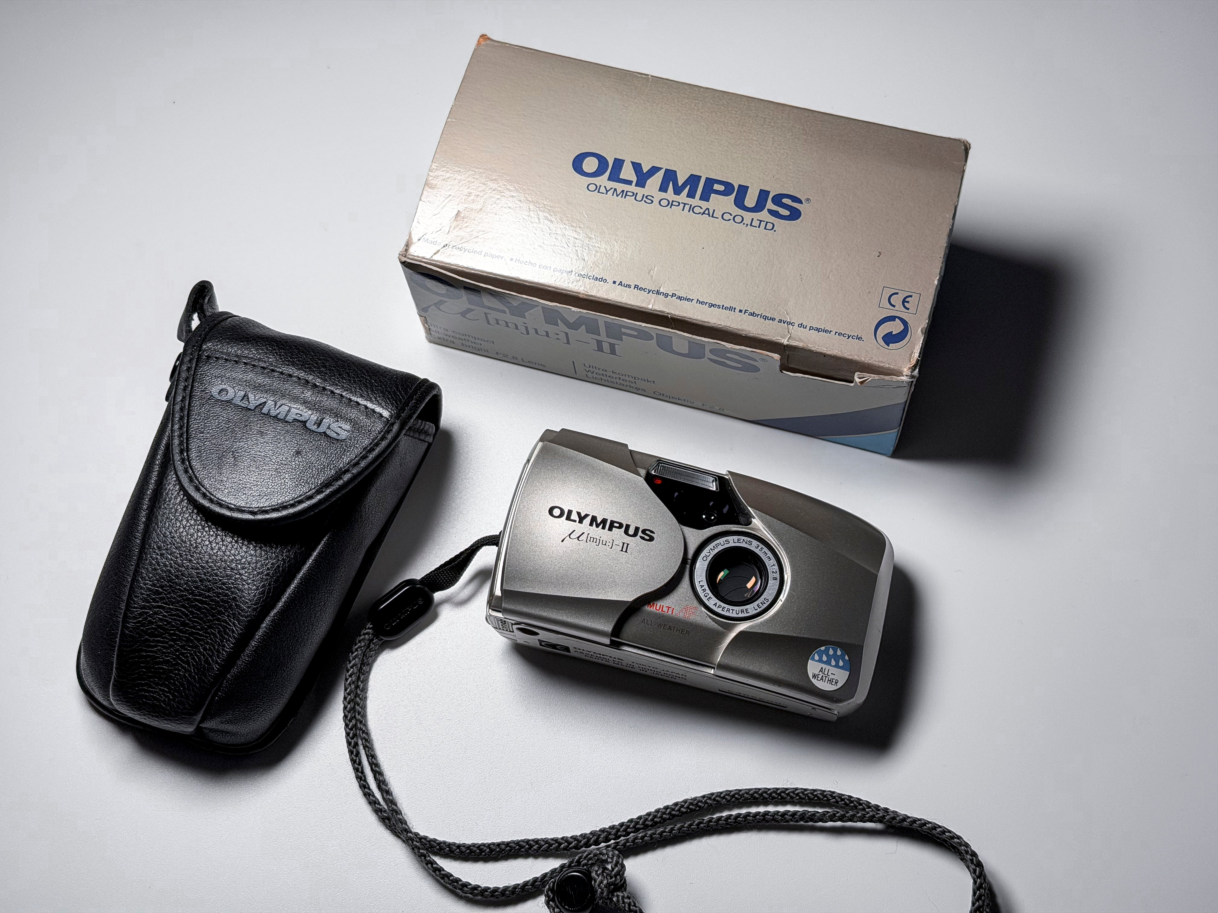 Olympus Mju ii 2 35mm Film Camera - Film Tested and Perfectly Working, Excellent