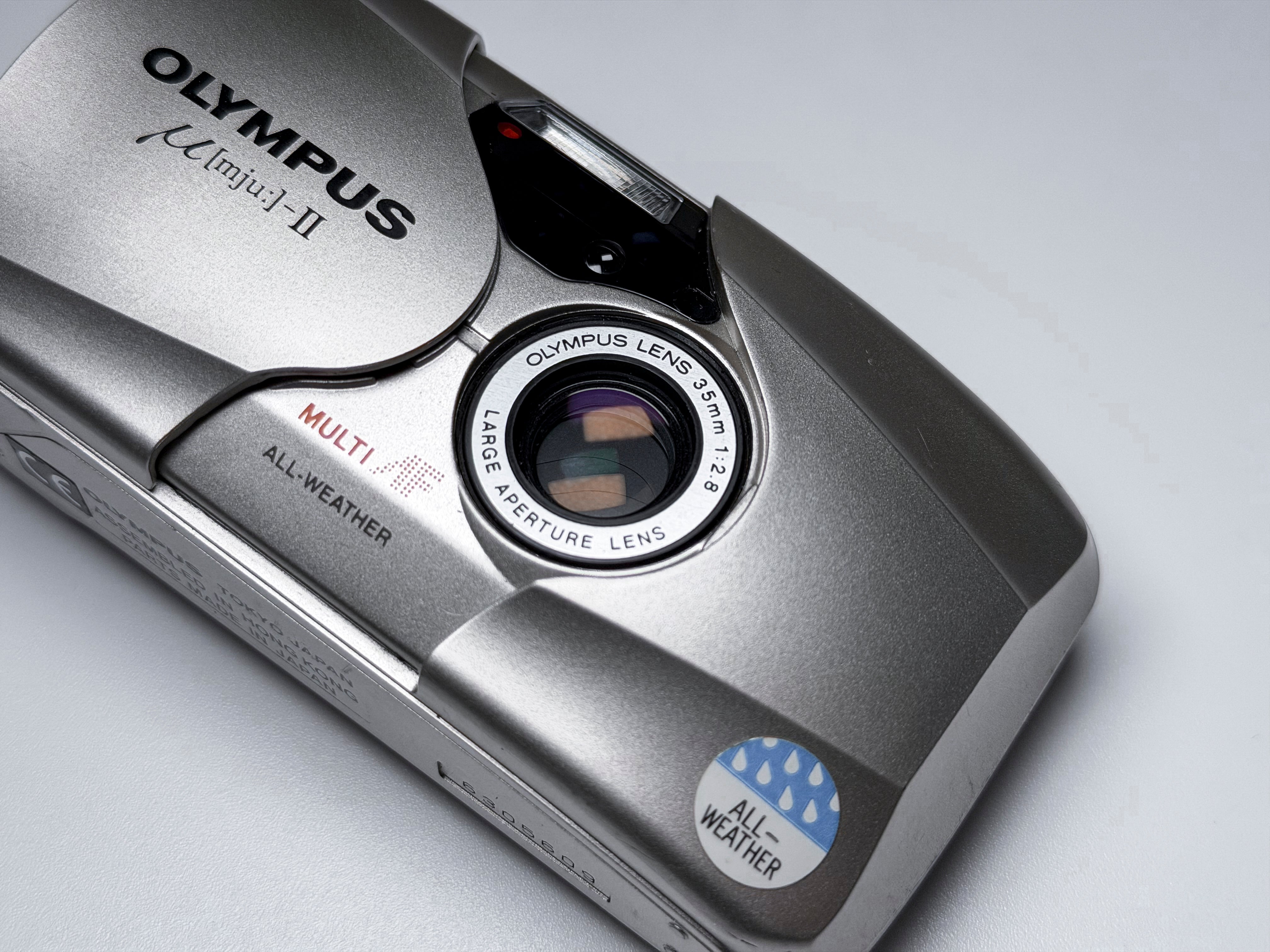 Olympus Mju ii 2 35mm Film Camera - Film Tested and Perfectly Working, Excellent