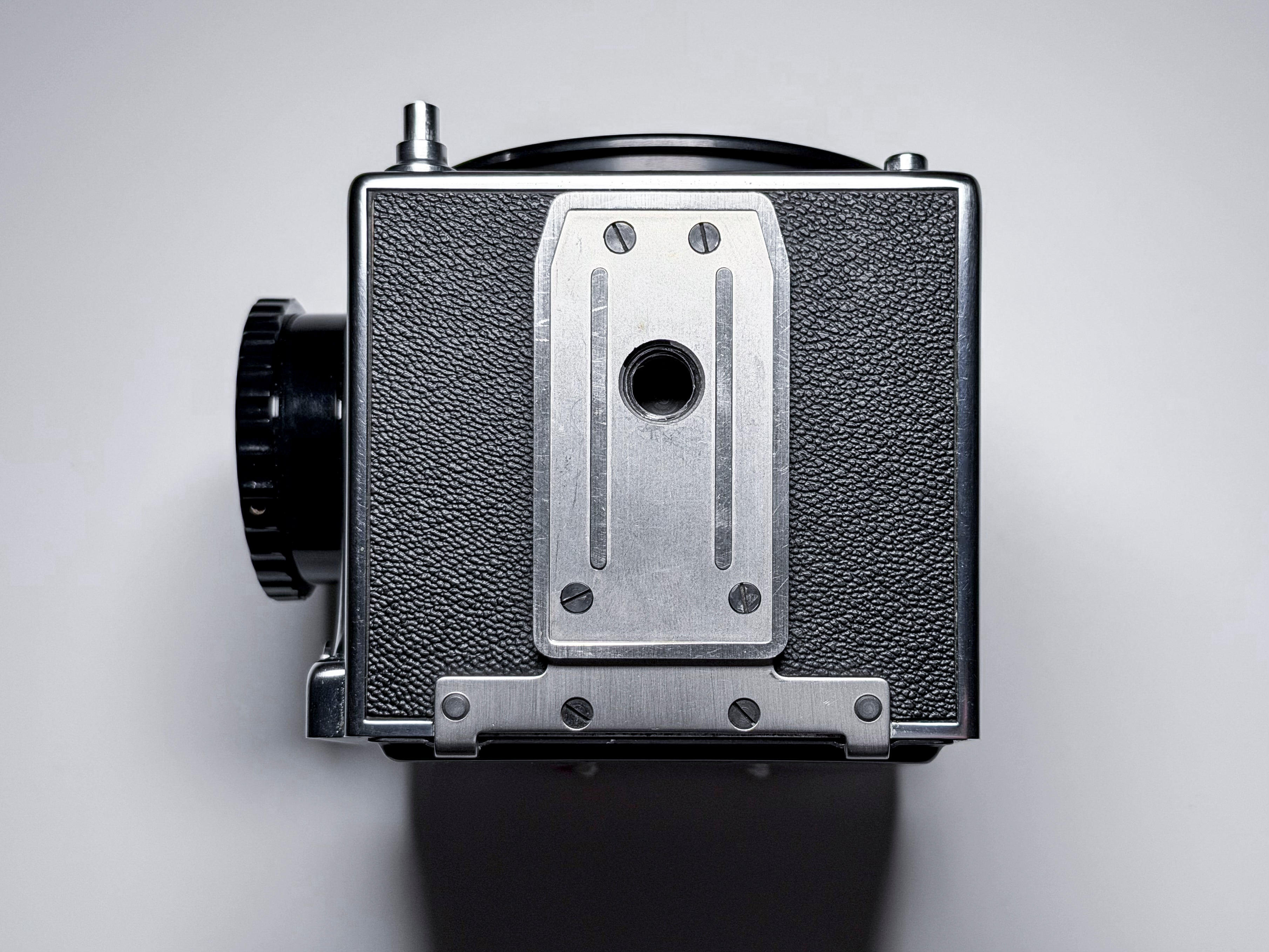 NEAR MINT Hasselblad 500 C/M CM  Medium Format Film Camera + A12, With Box, CLAd