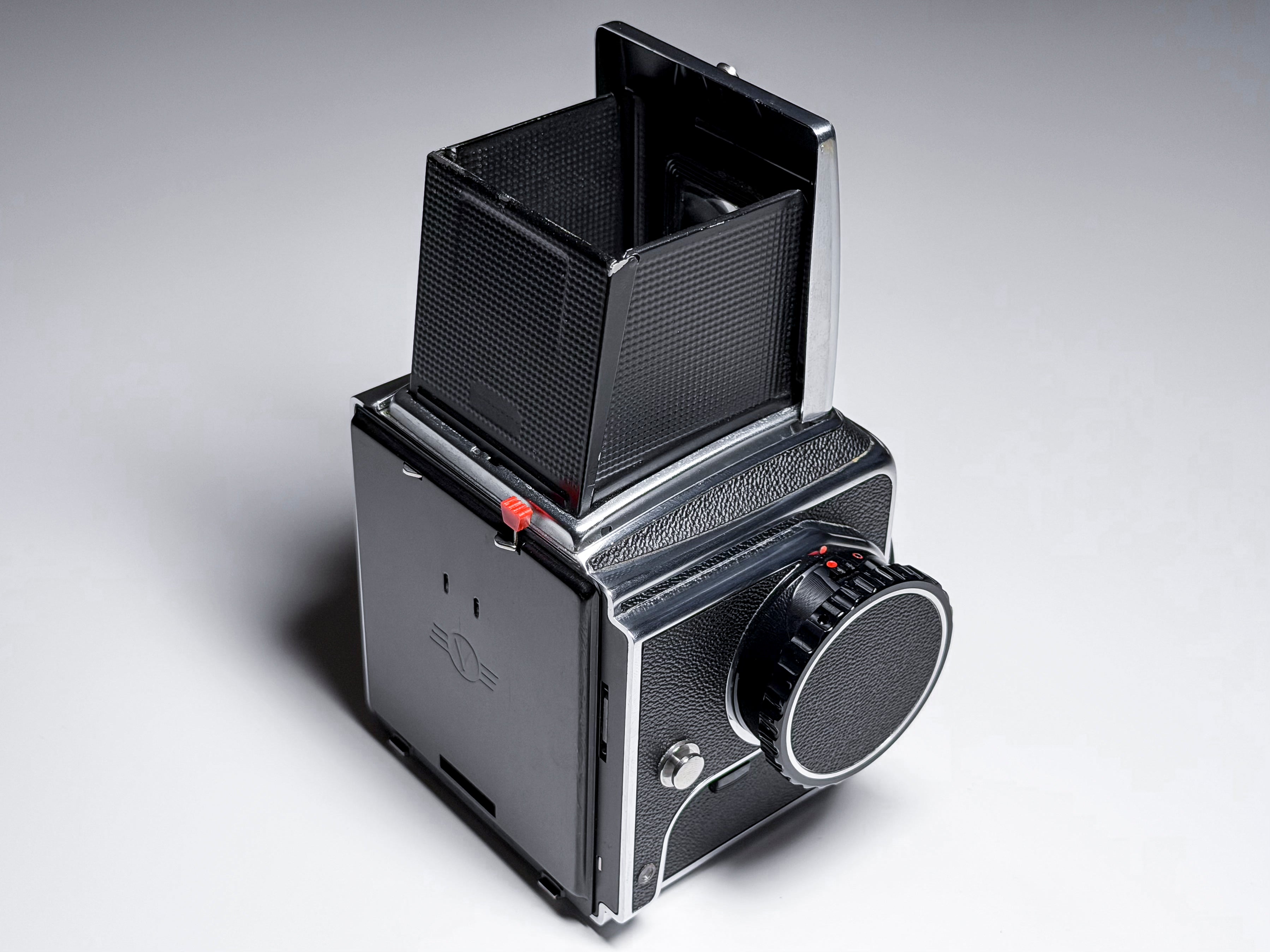 NEAR MINT Hasselblad 500 C/M CM  Medium Format Film Camera + A12, With Box, CLAd