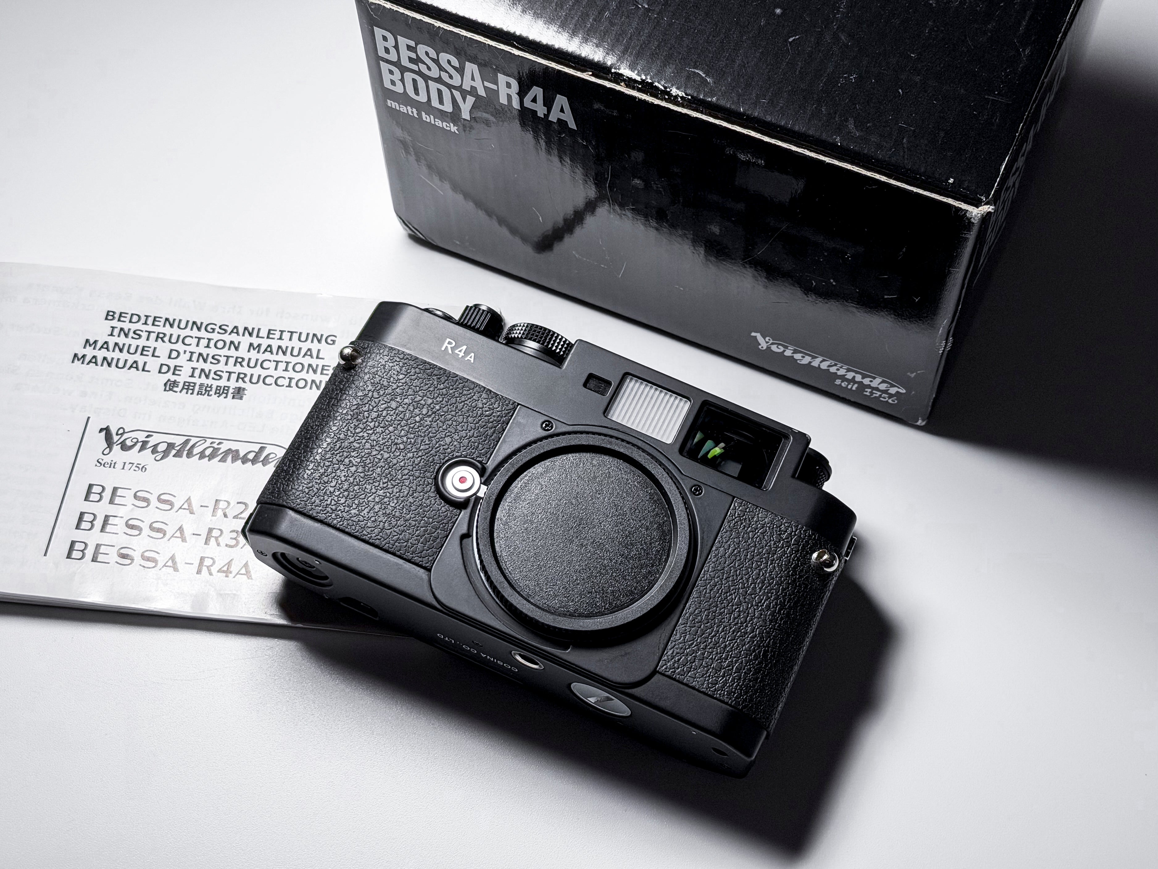 Voigtlander Bessa R4a R4 Leica M Mount Rangefinder - 1 Year Warranty, Excellent