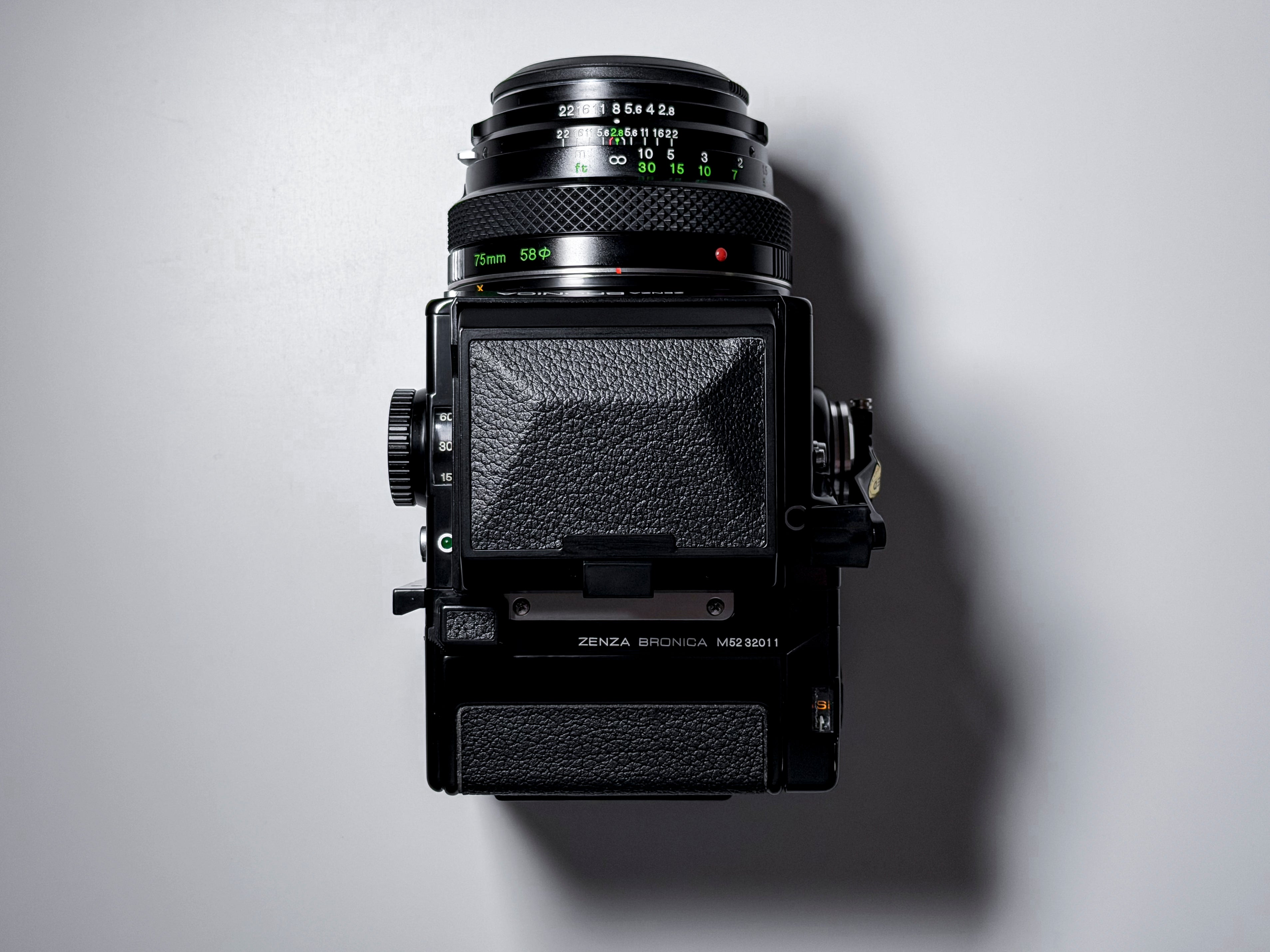 Mint! Rare Zenza Bronic ETR + 75mm f/2.8 - Film tested perfectly working