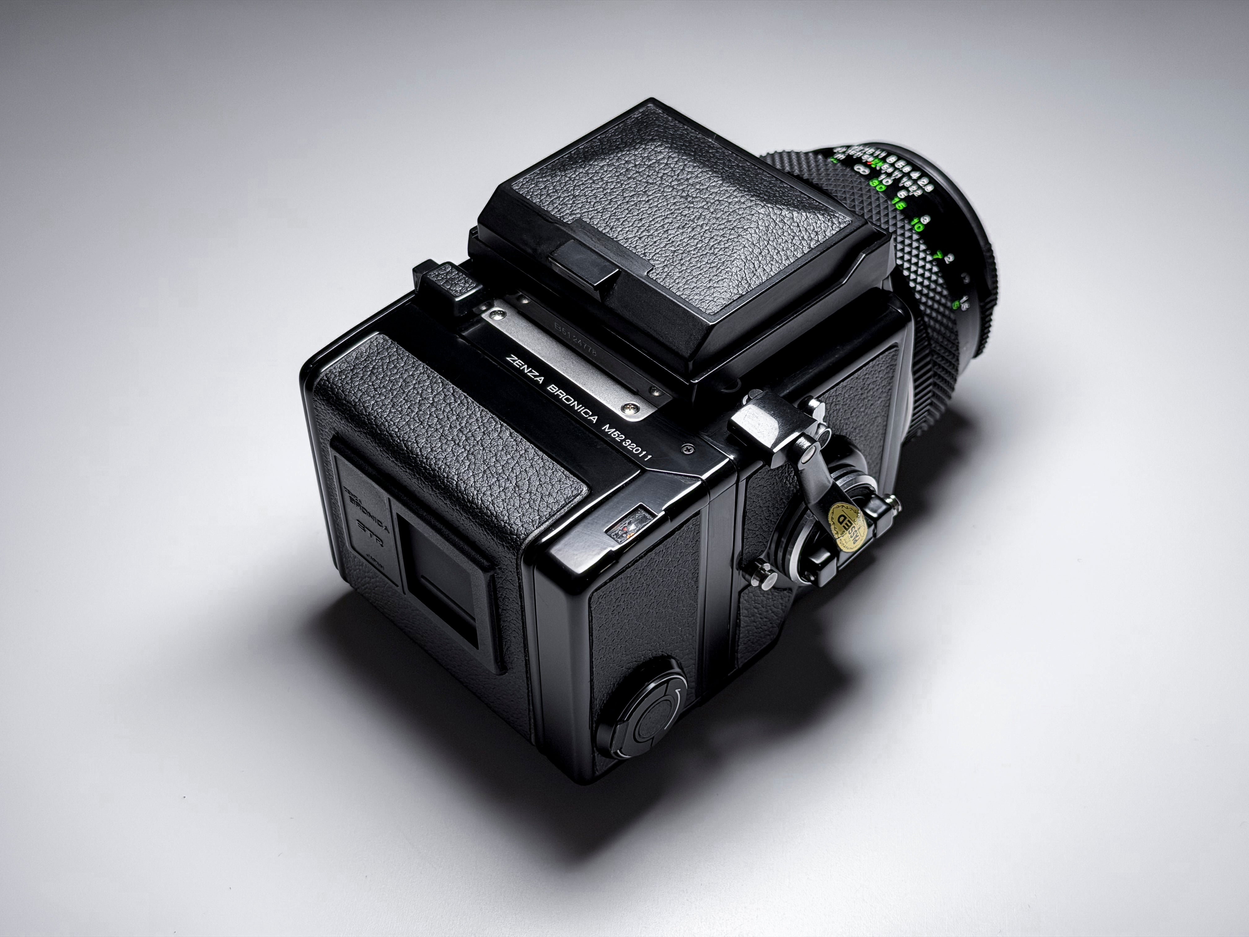 Mint! Rare Zenza Bronic ETR + 75mm f/2.8 - Film tested perfectly working