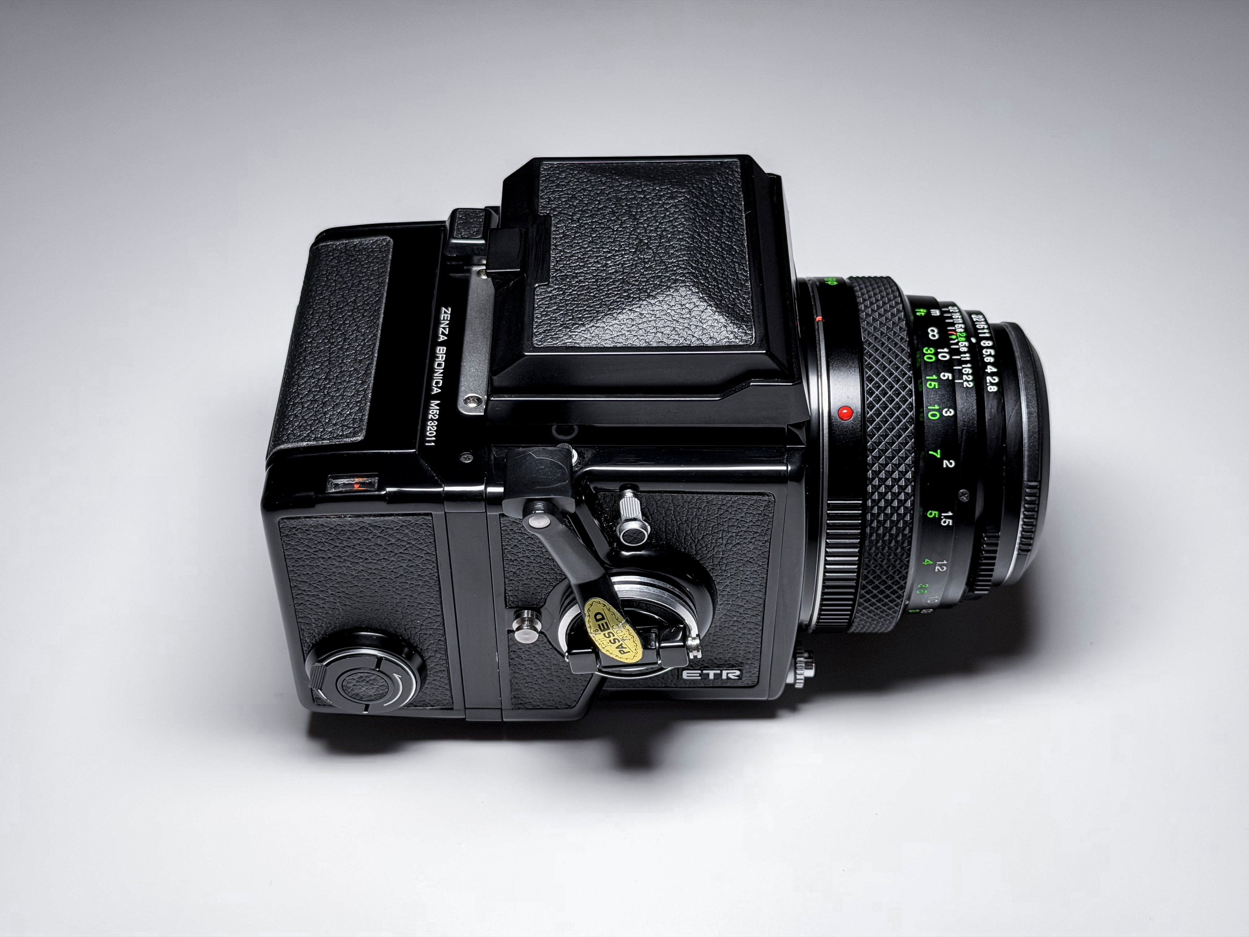 Mint! Rare Zenza Bronic ETR + 75mm f/2.8 - Film tested perfectly working
