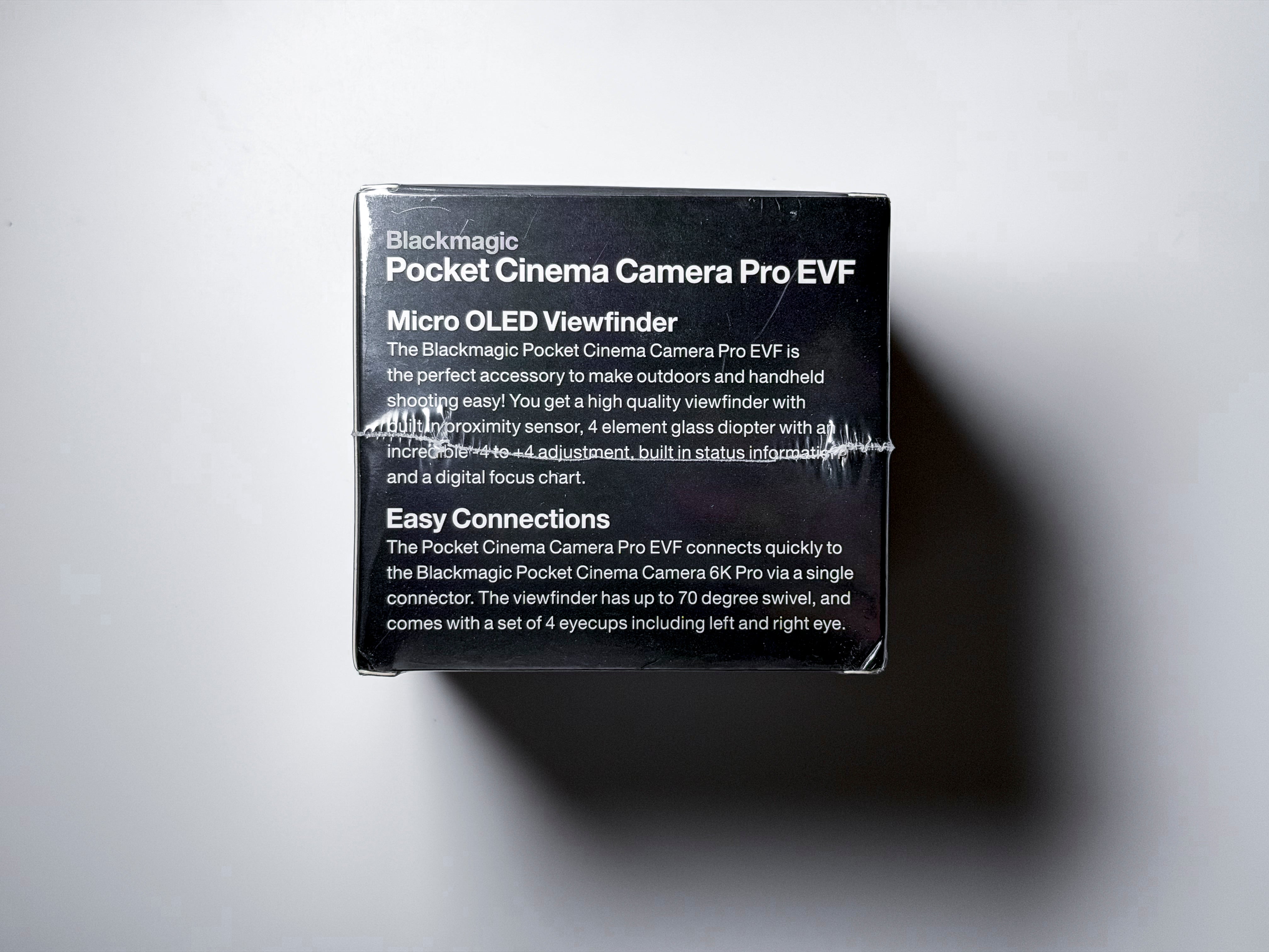 Blackmagic Pocket Cinema Camera Pro EVF 6K BMPCC - Sealed, Warranty