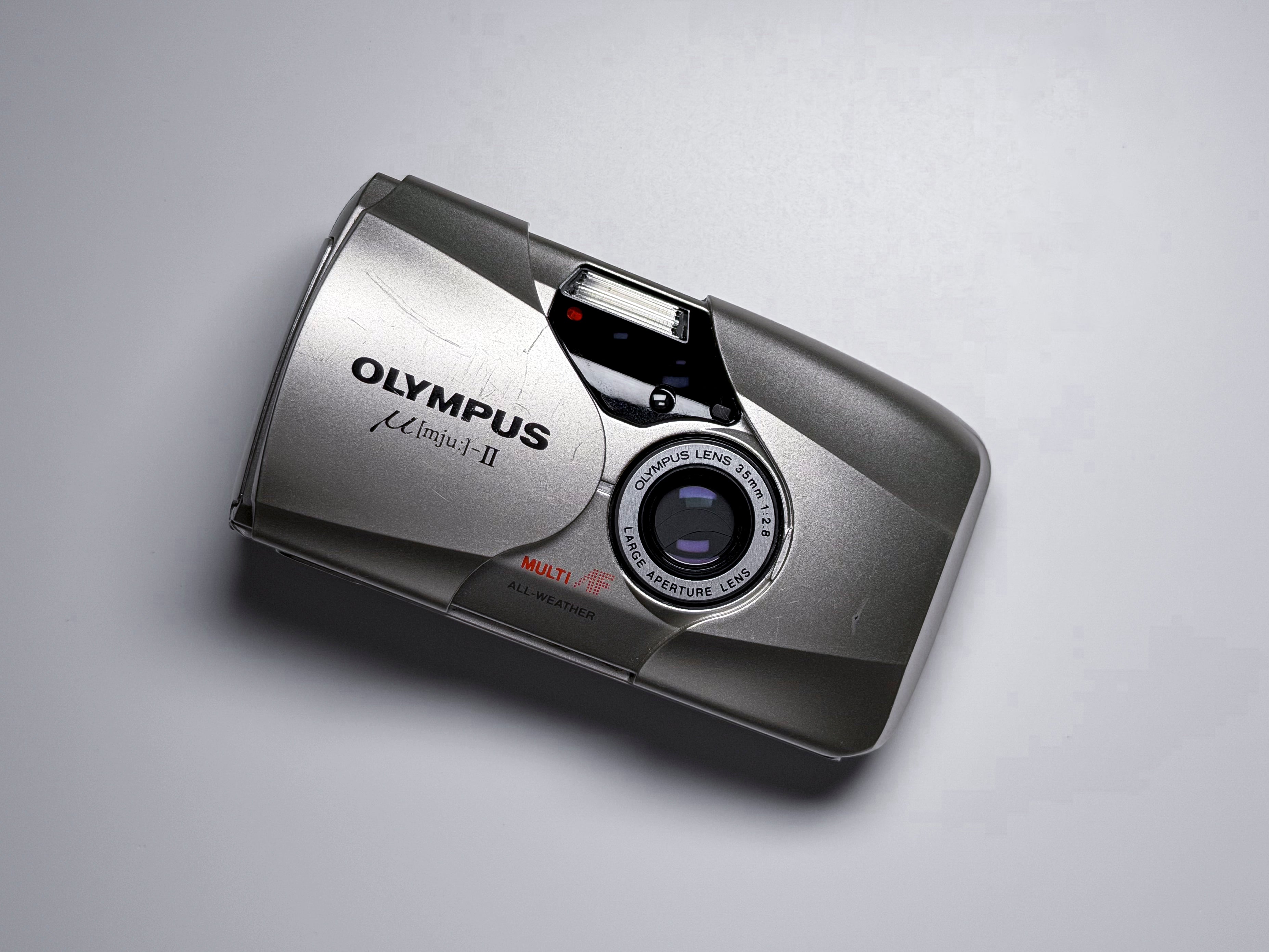 Olympus Mju ii 2 35mm Film Camera - Film Tested and Perfectly Working, Good