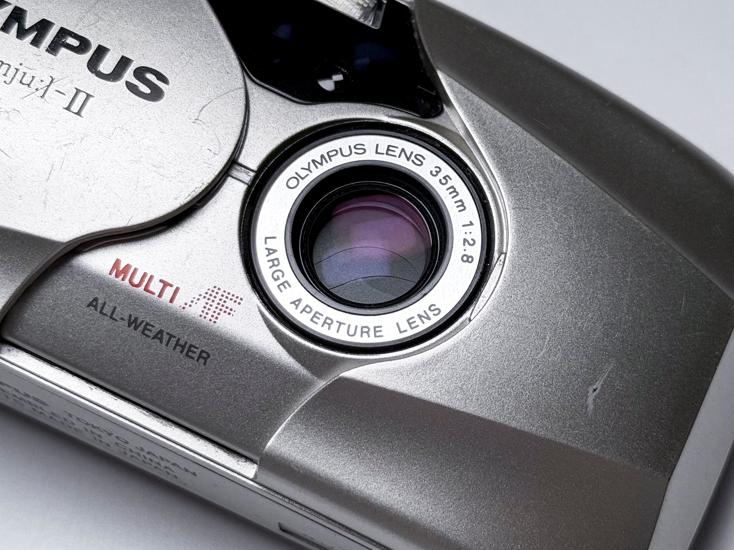 Olympus Mju ii 2 35mm Film Camera - Film Tested and Perfectly Working, Good