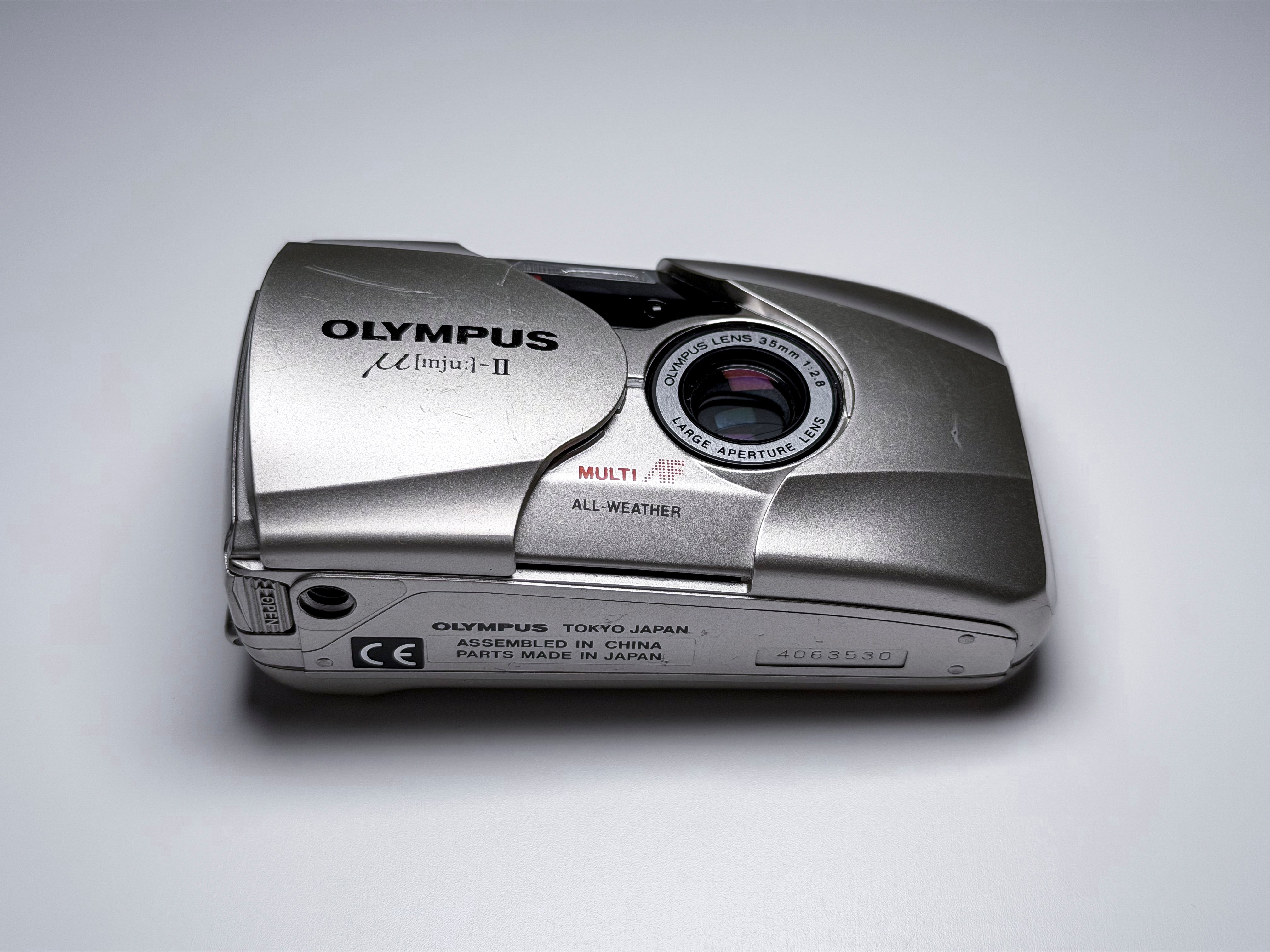 Olympus Mju ii 2 35mm Film Camera - Film Tested and Perfectly Working, Good