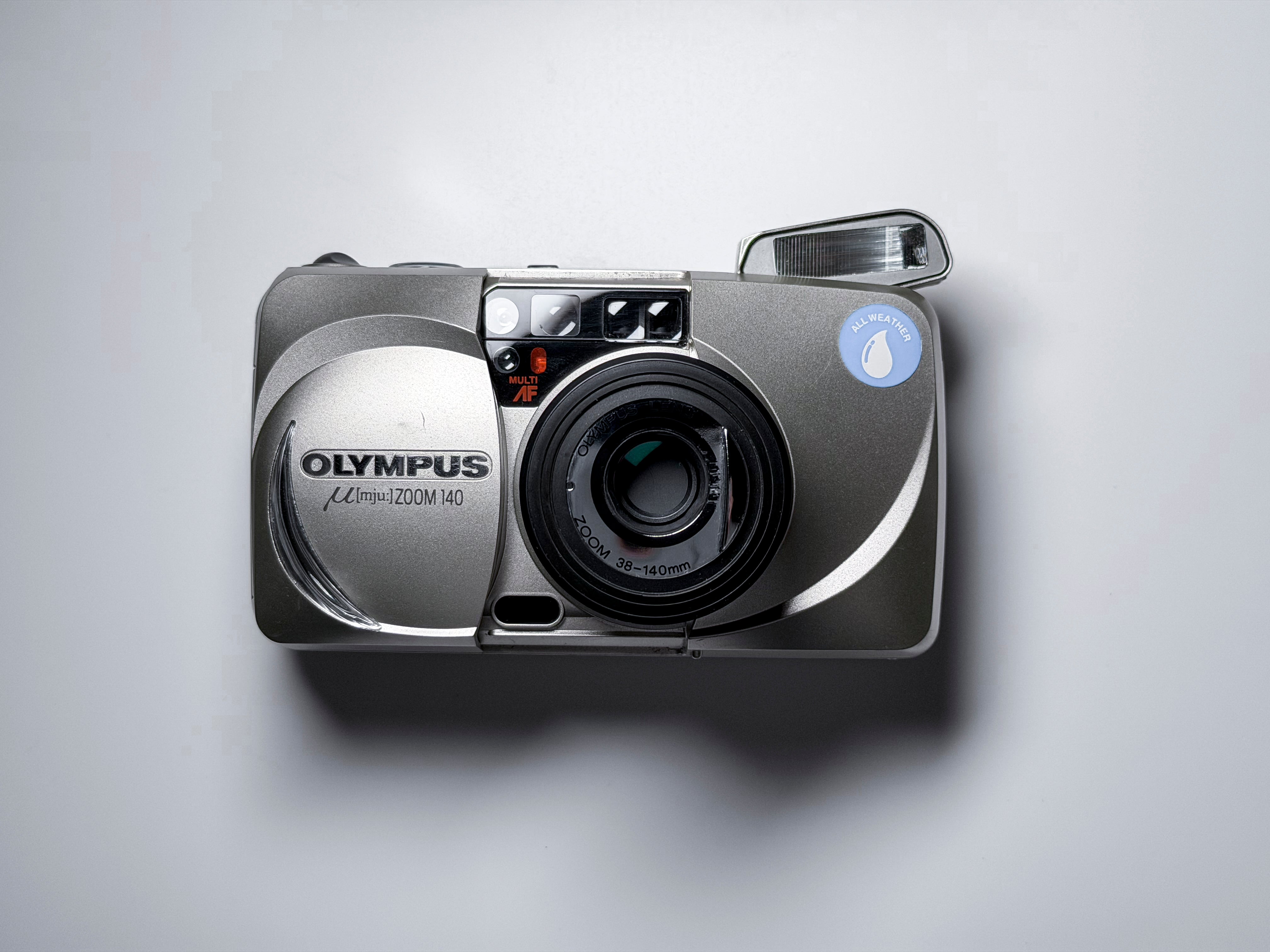 Olympus Mju Zoom 140 35mm Film Camera - Film Tested, Perfectly Working
