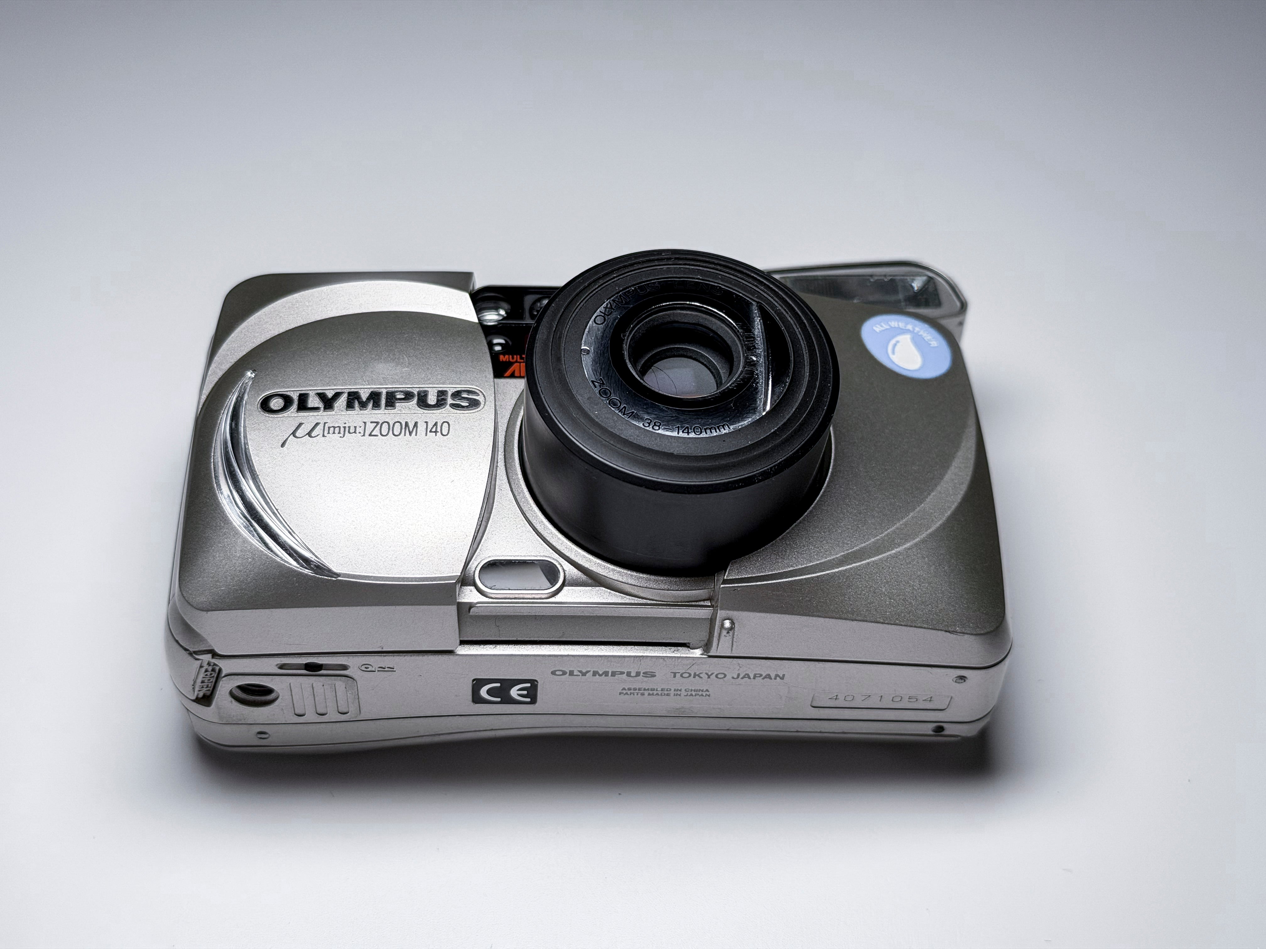 Olympus Mju Zoom 140 35mm Film Camera - Film Tested, Perfectly Working