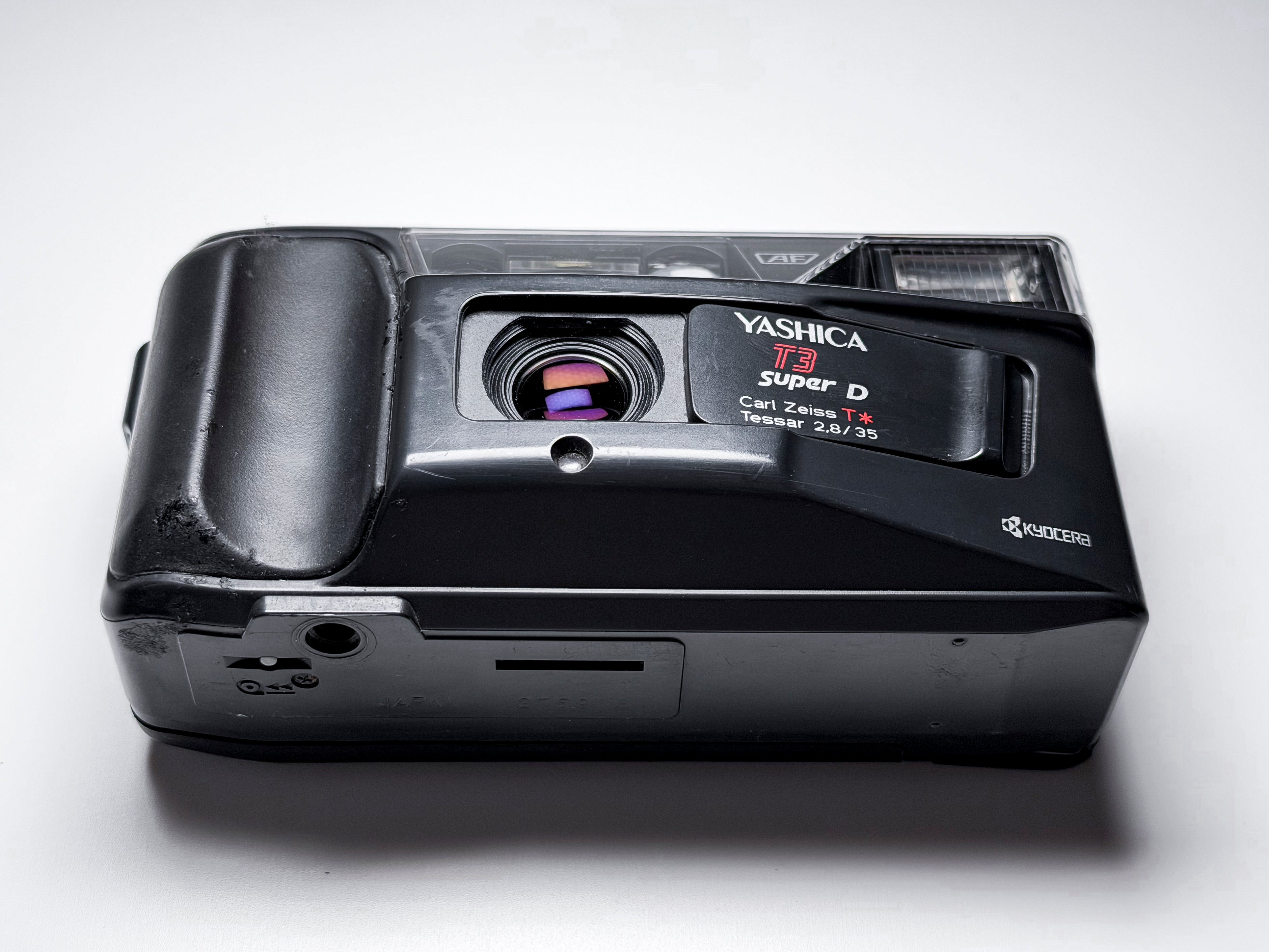 Yashica T3 Zeiss Lens Film Camera 35mm - Tested, Perfectly Working