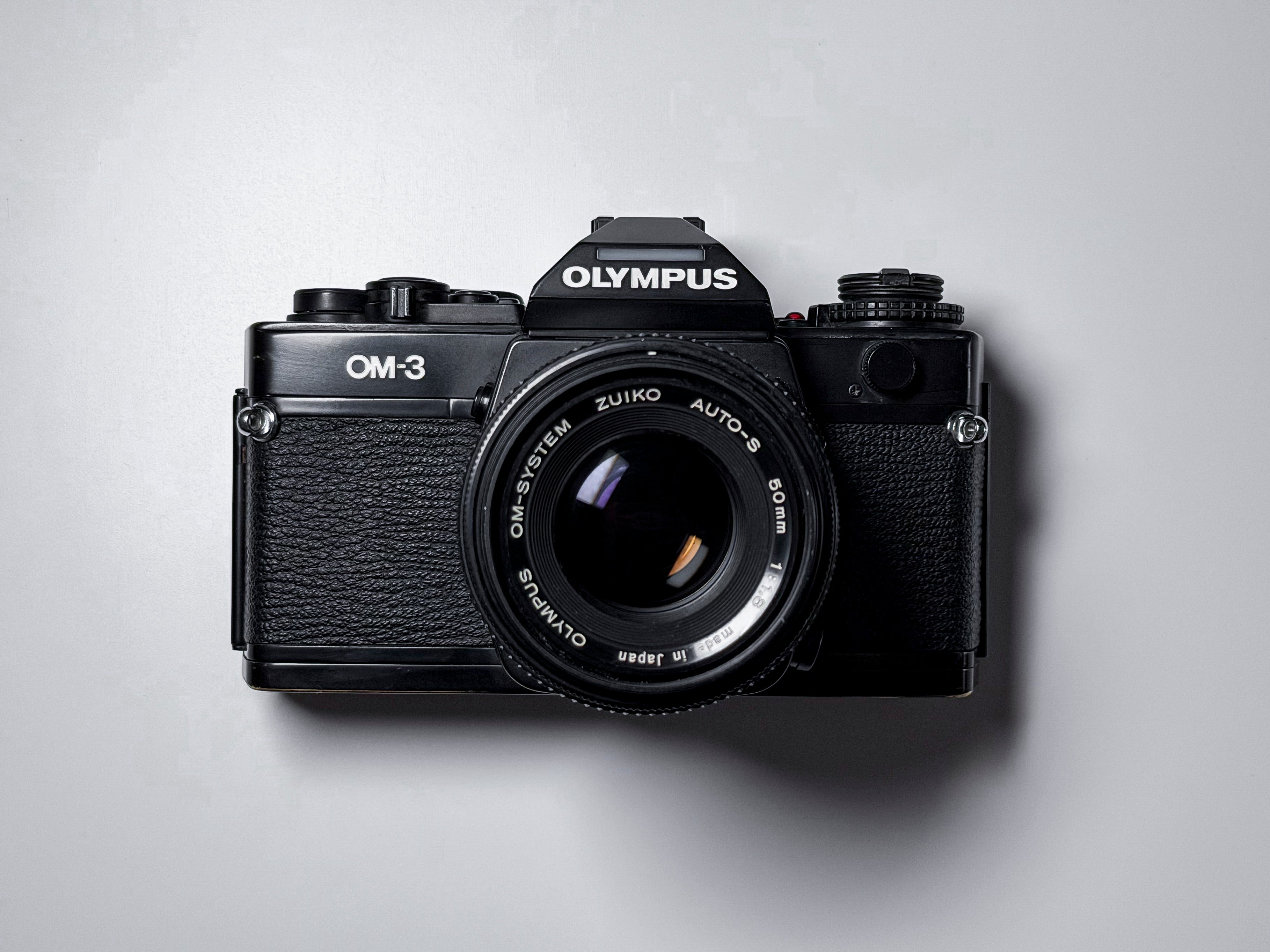 Olympus OM-3 OM3 35mm Film SLR + Zuiko 50mm - Perfectly Working