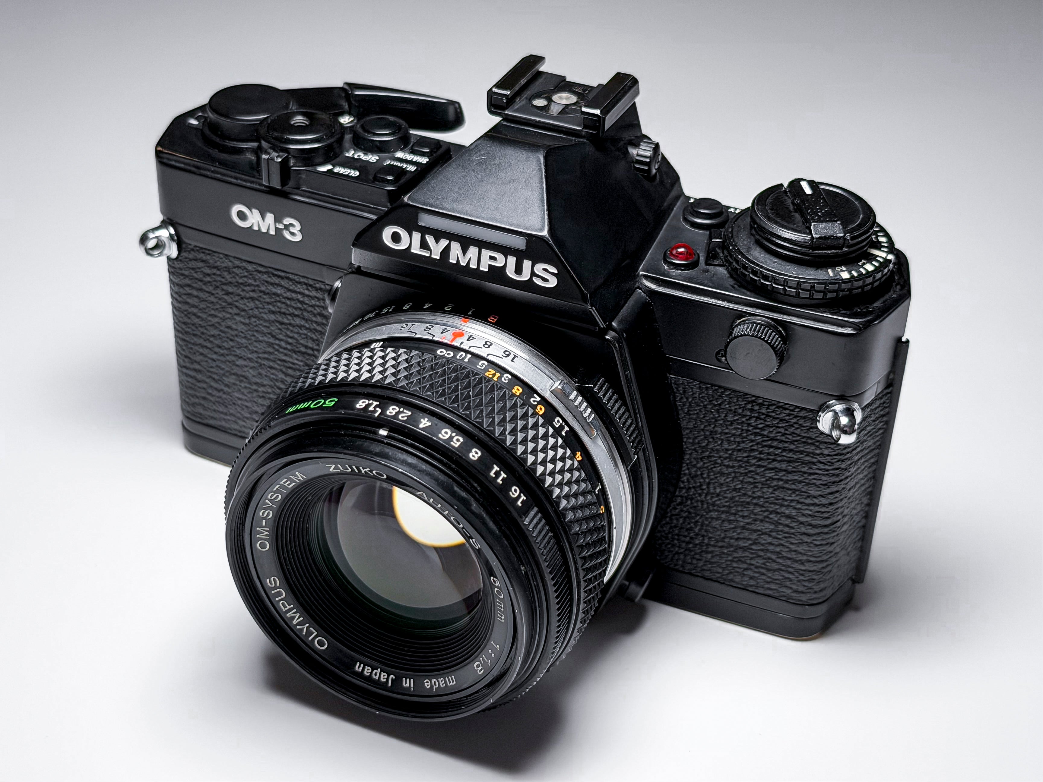 Olympus OM-3 OM3 35mm Film SLR + Zuiko 50mm - Perfectly Working
