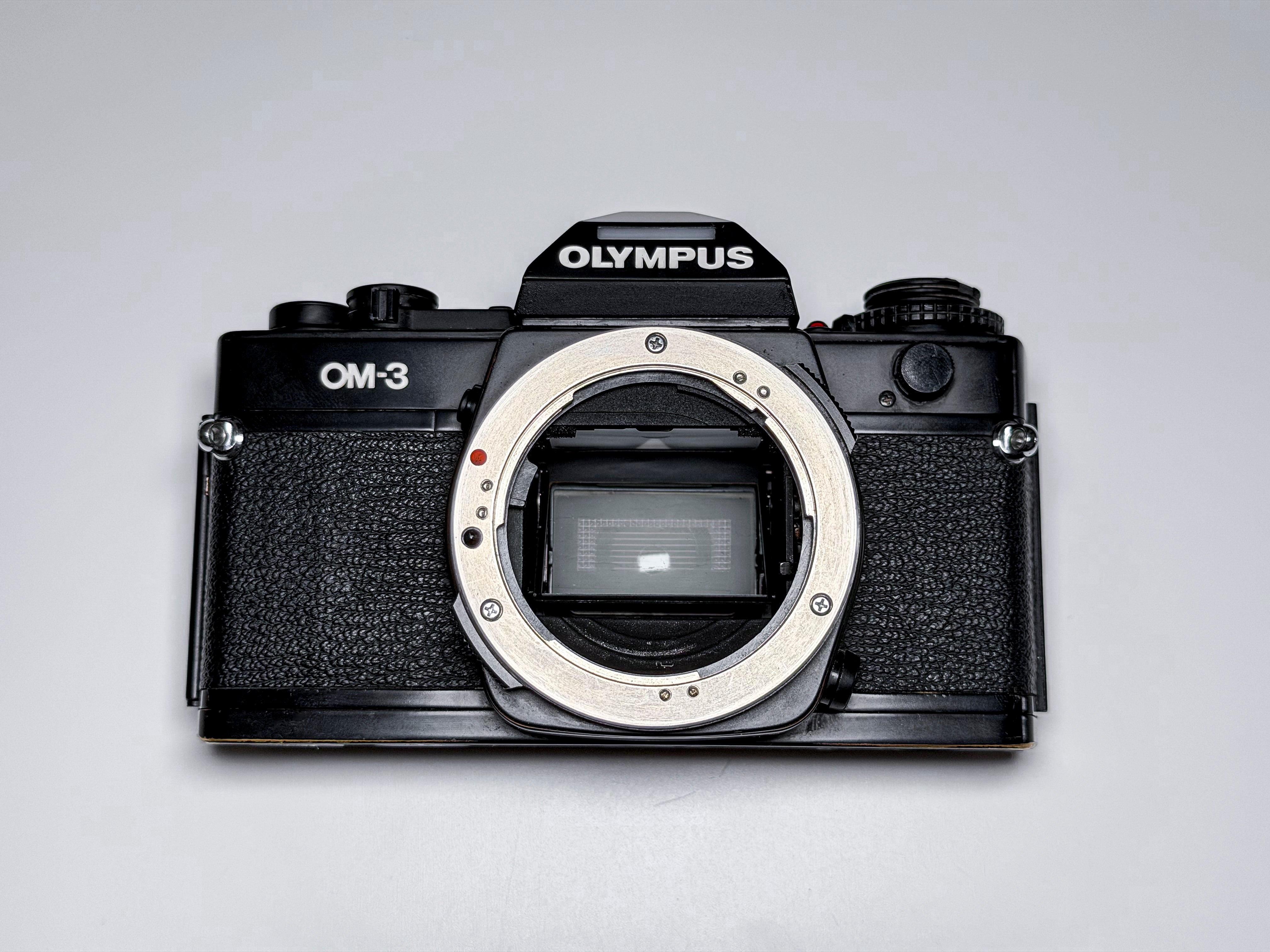 Olympus OM-3 OM3 35mm Film SLR + Zuiko 50mm - Perfectly Working