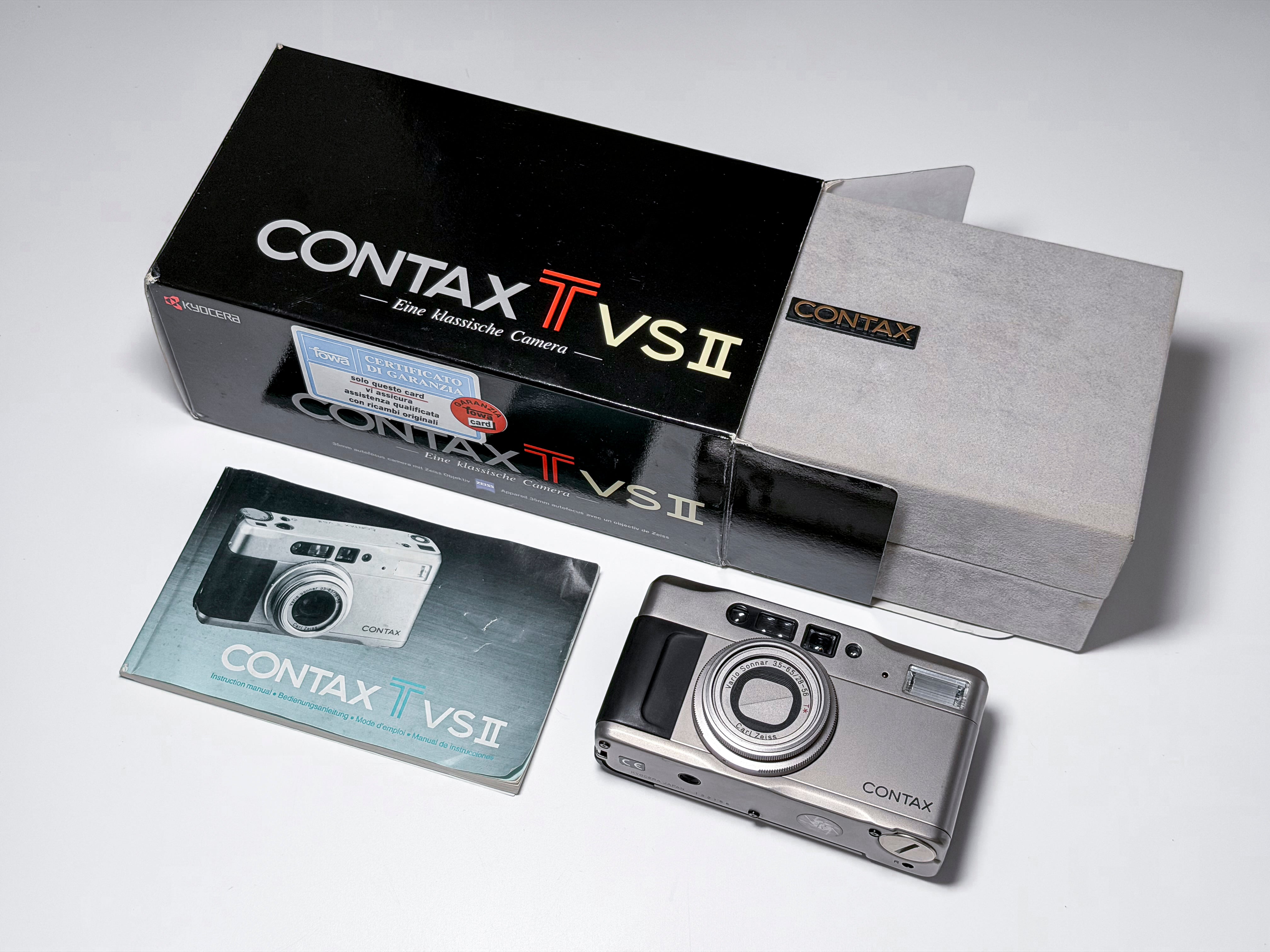 Contax TVS II 35mm Film Compact Camera - Tested, Perfectly Working TVS 2