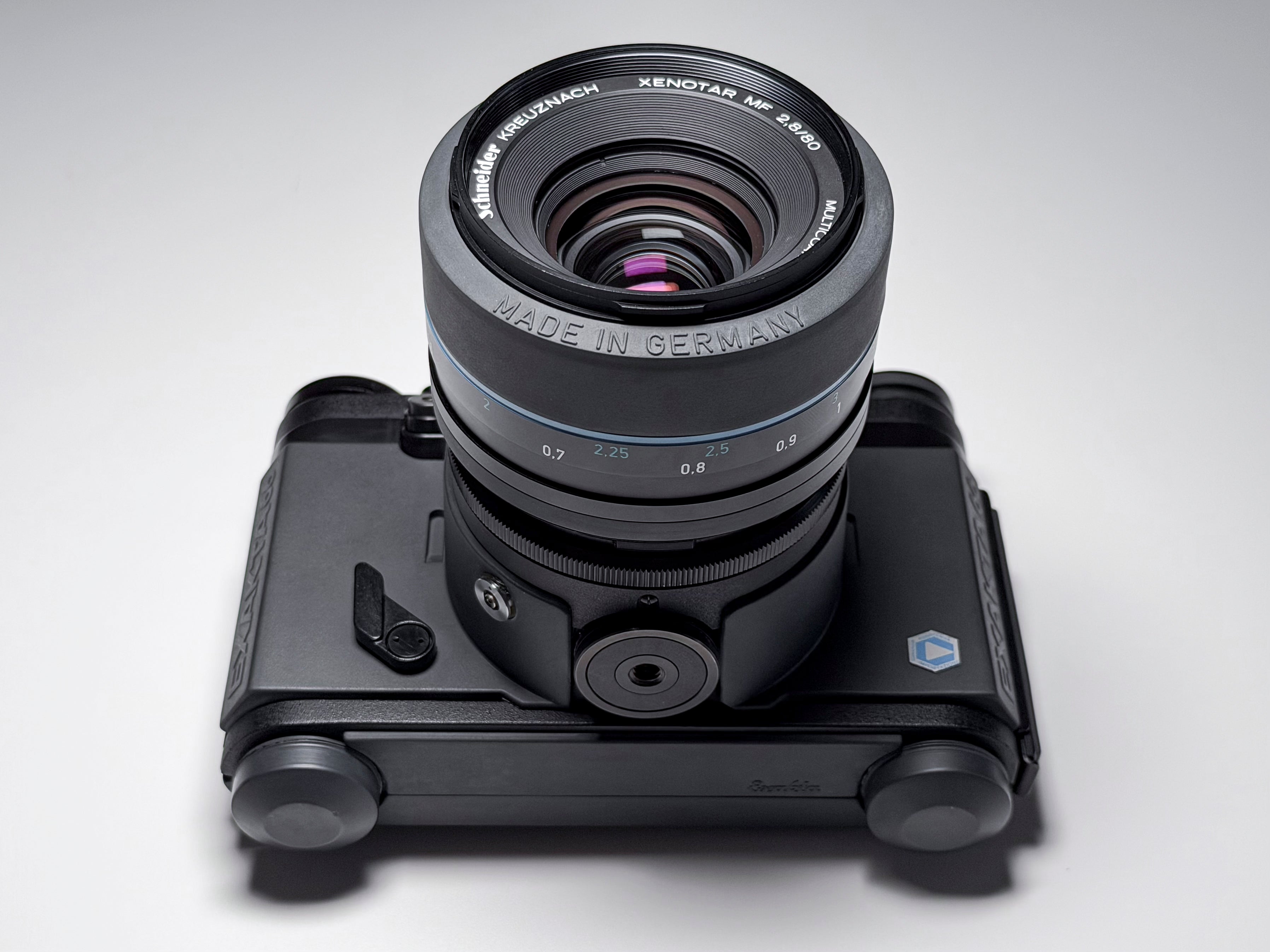 Exakta 66 + Schneider Xenotar 80mm f/2.8 Medium Format Film Camera - Near Mint