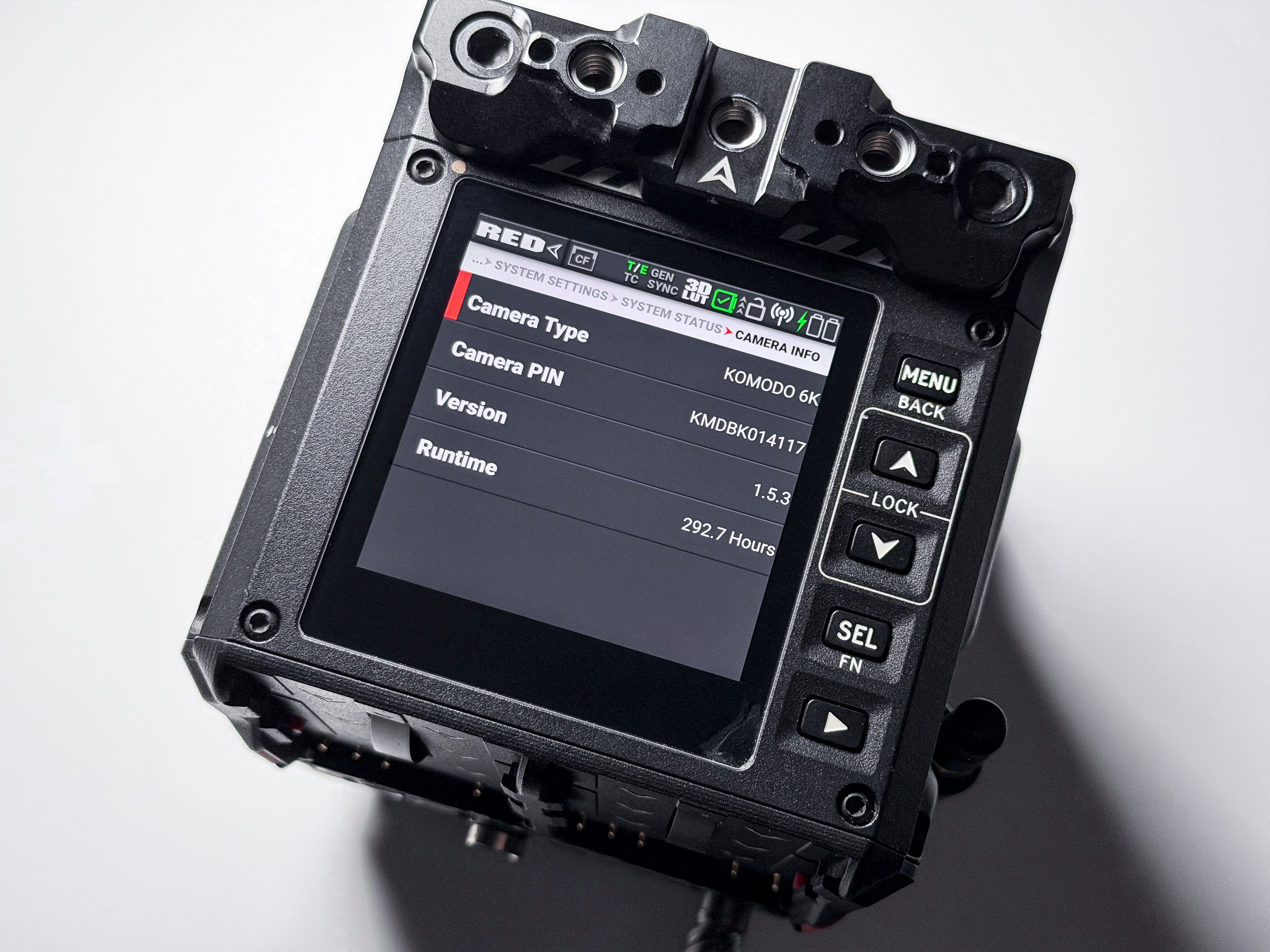 RED KOMODO 6K + Accessories - 1 Year Warranty, 290 Hours, Excellent