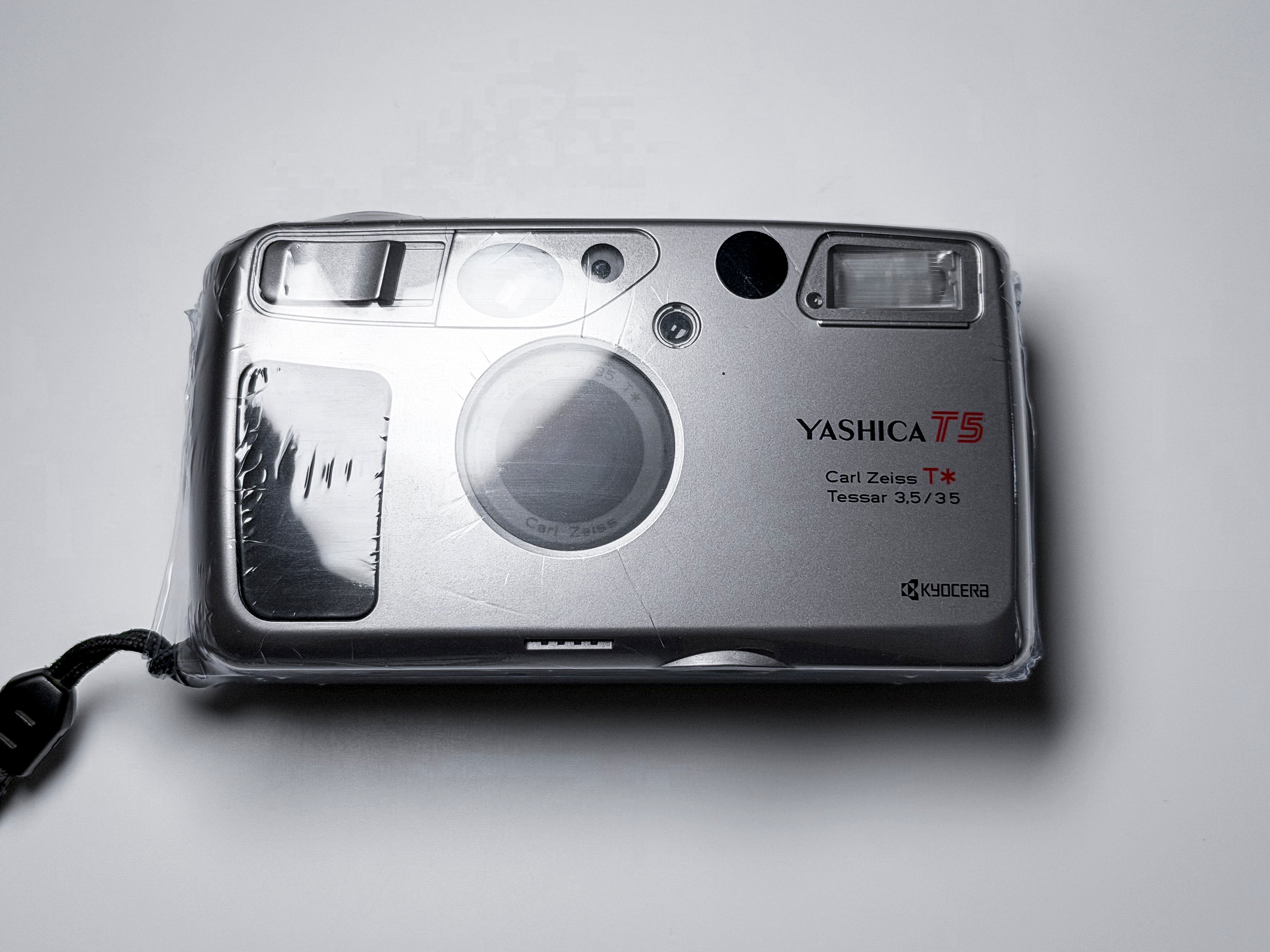 Yashica T5 35mm Film Camera Zeiss Lens - Film Tested, Perfectly Working