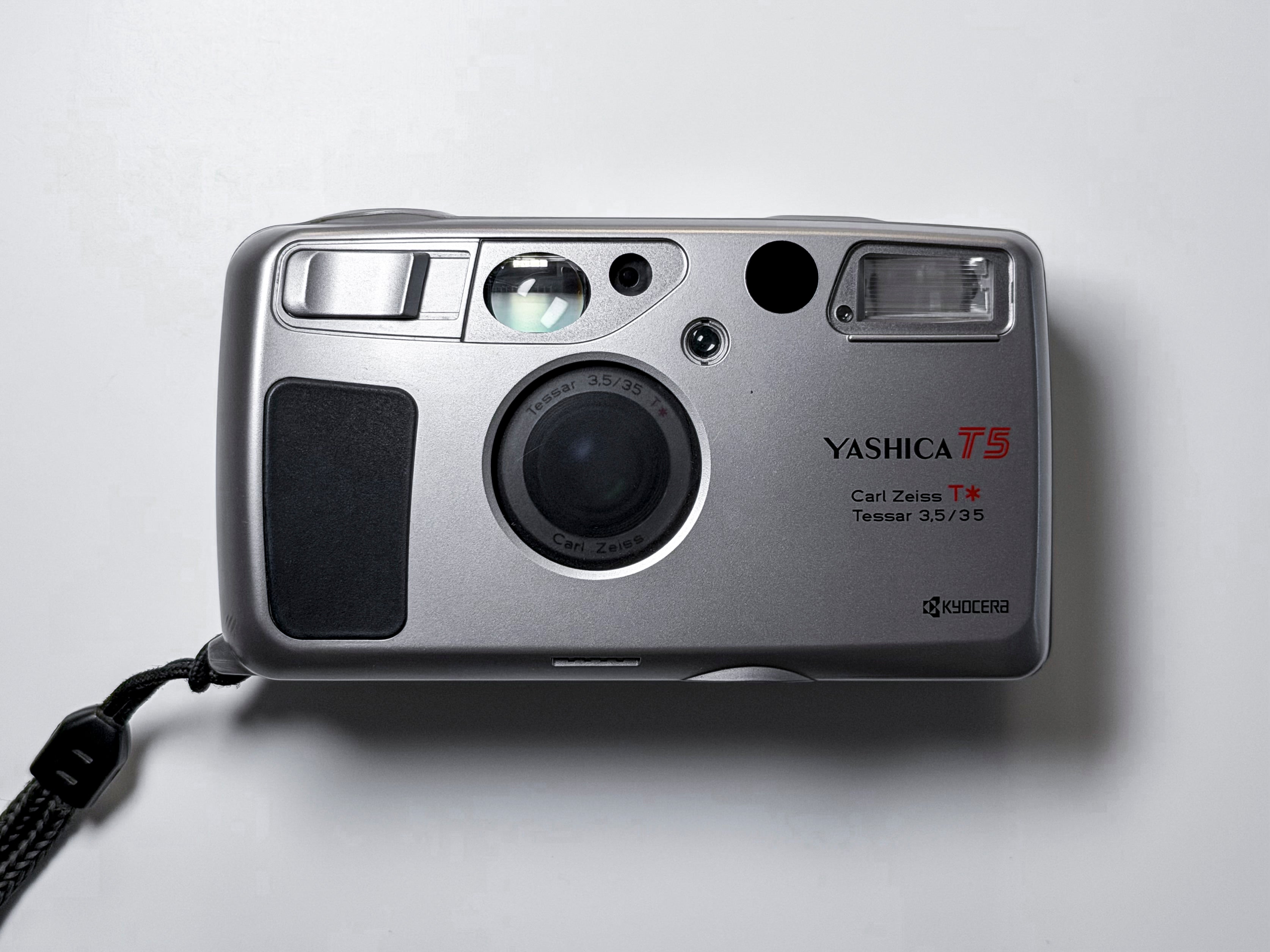 Yashica T5 35mm Film Camera Zeiss Lens - Film Tested, Perfectly Working