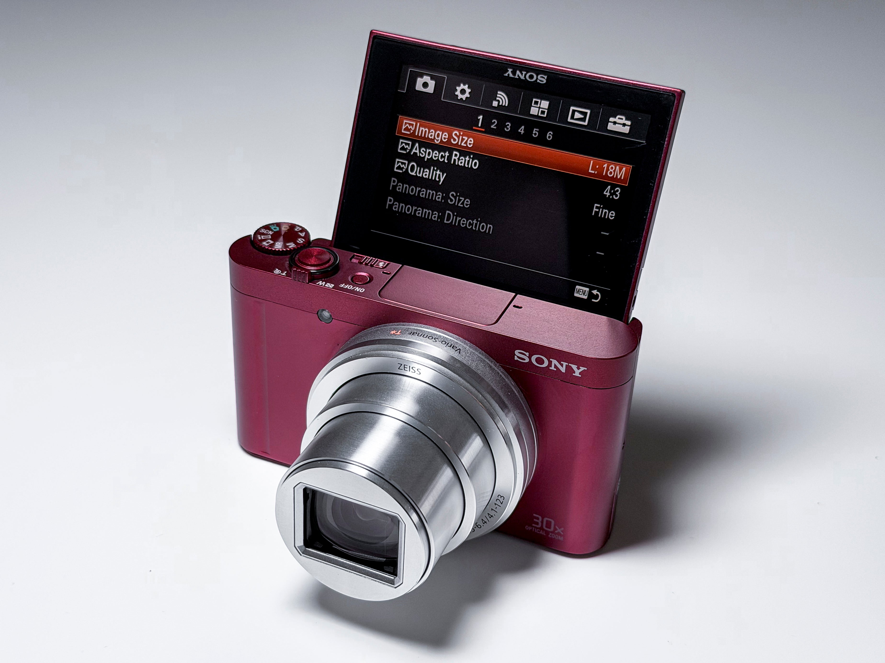 Sony WX500 WX-500 Cyber-shot Zeiss 30x Zoom Digital Compact Camera