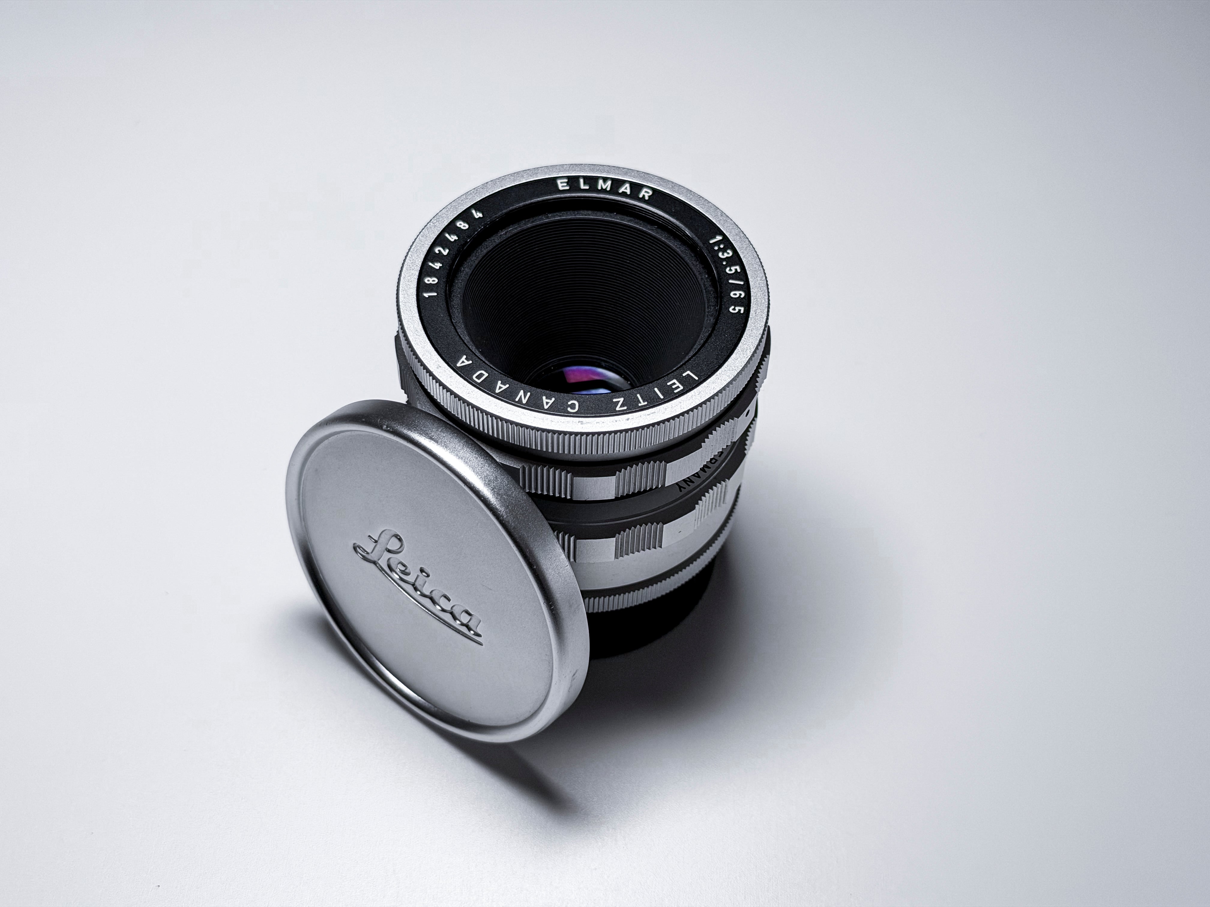 Leica Elmar 65mm f/3.5 M Mount Lens Leitz Canada - Excellent