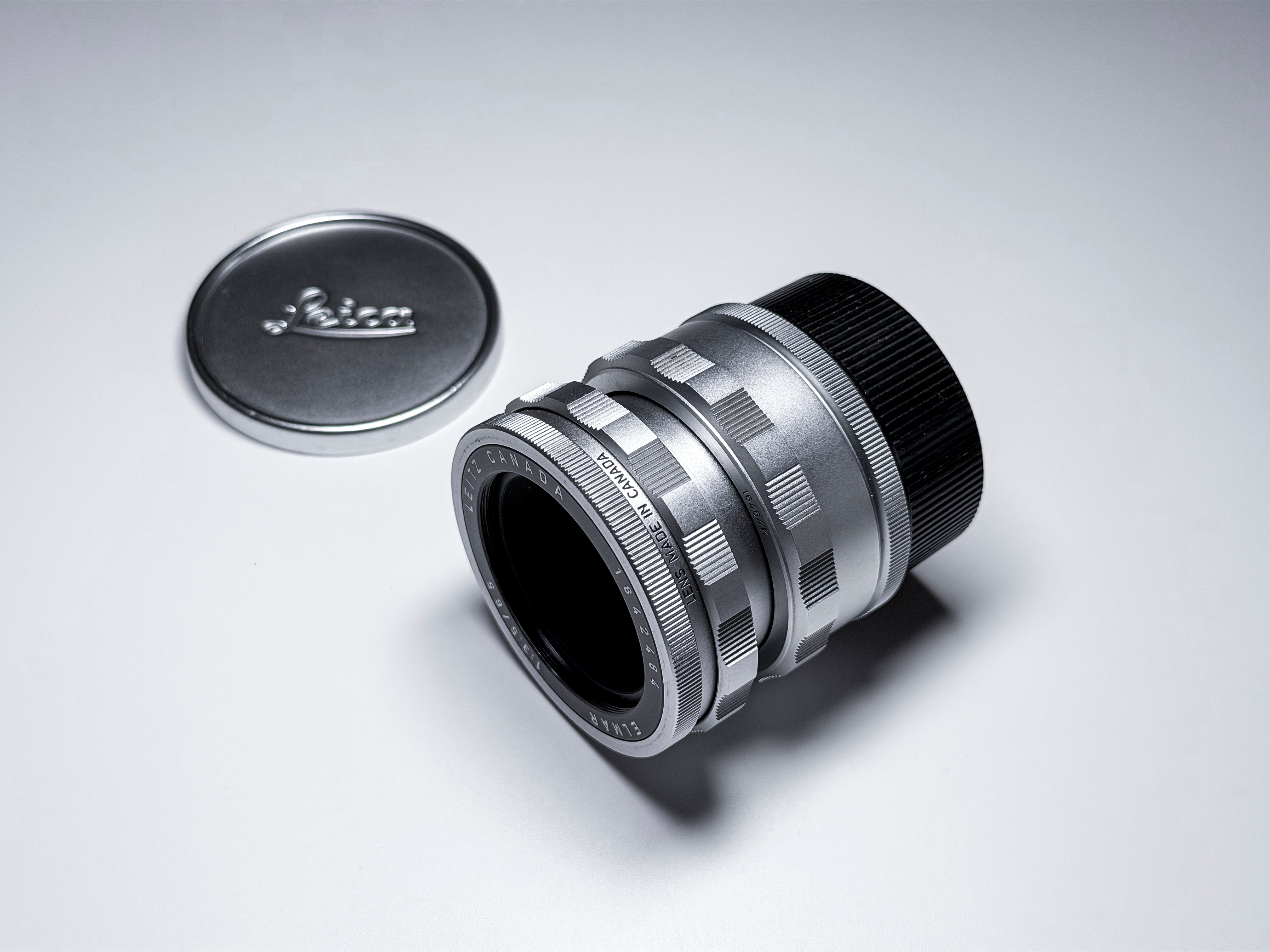 Leica Elmar 65mm f/3.5 M Mount Lens Leitz Canada - Excellent