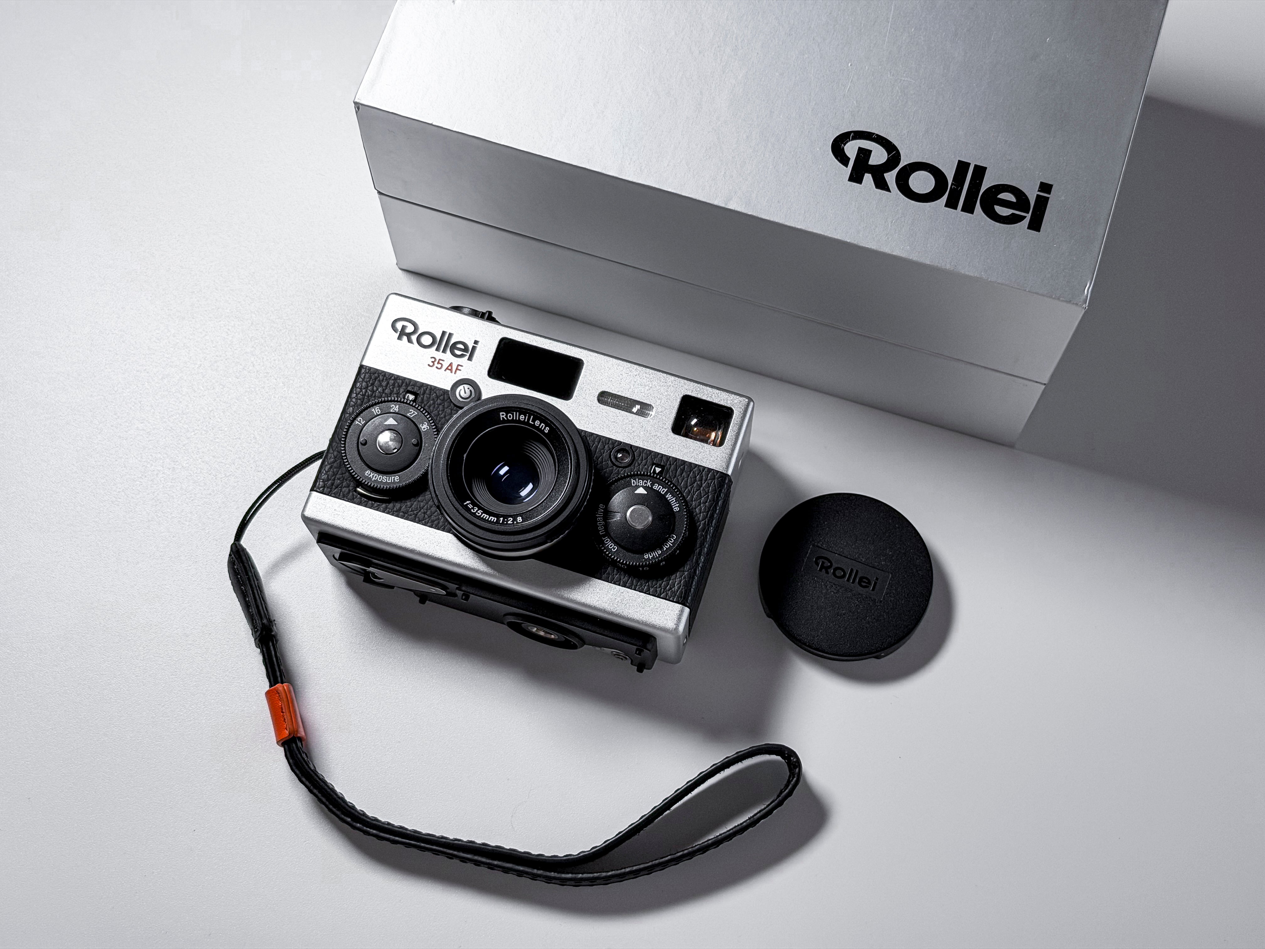 Rollei 35 AF Film Camera Silver - Near Mint with Box