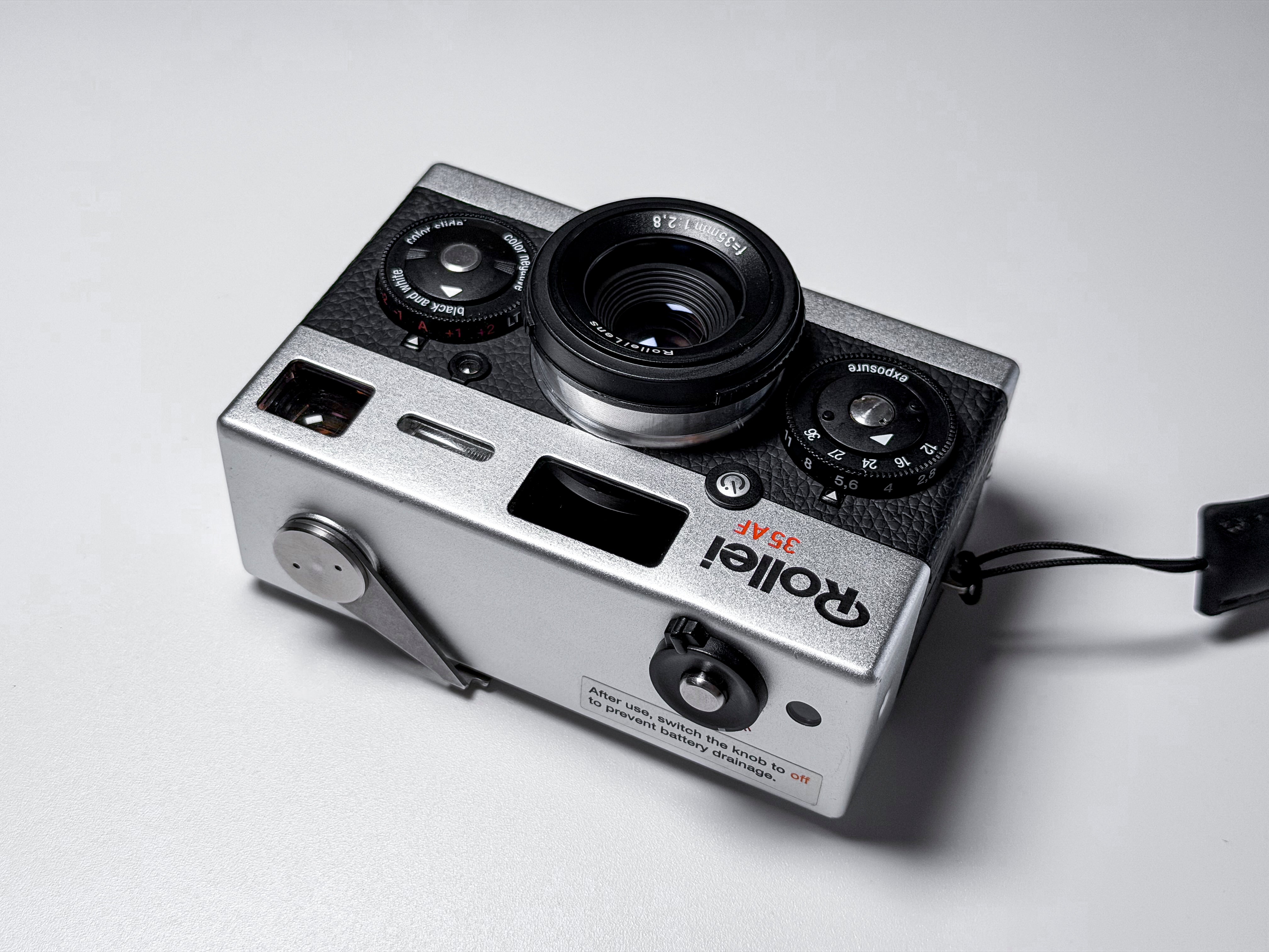 Rollei 35 AF Film Camera Silver - Near Mint with Box