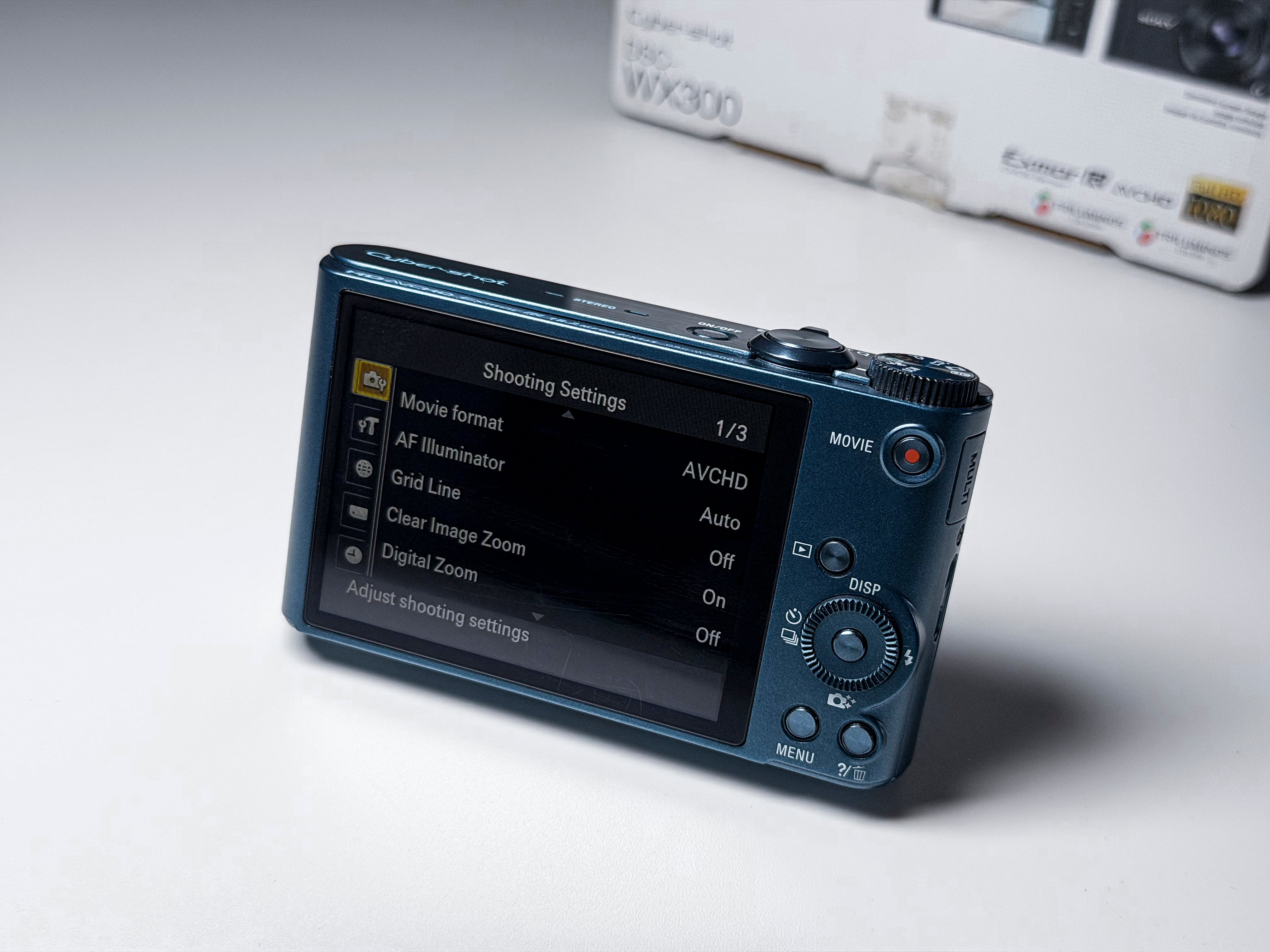 Sony Cyber-shot WX300 Compact Camera - 1 Year Warranty, Excellent WX-300