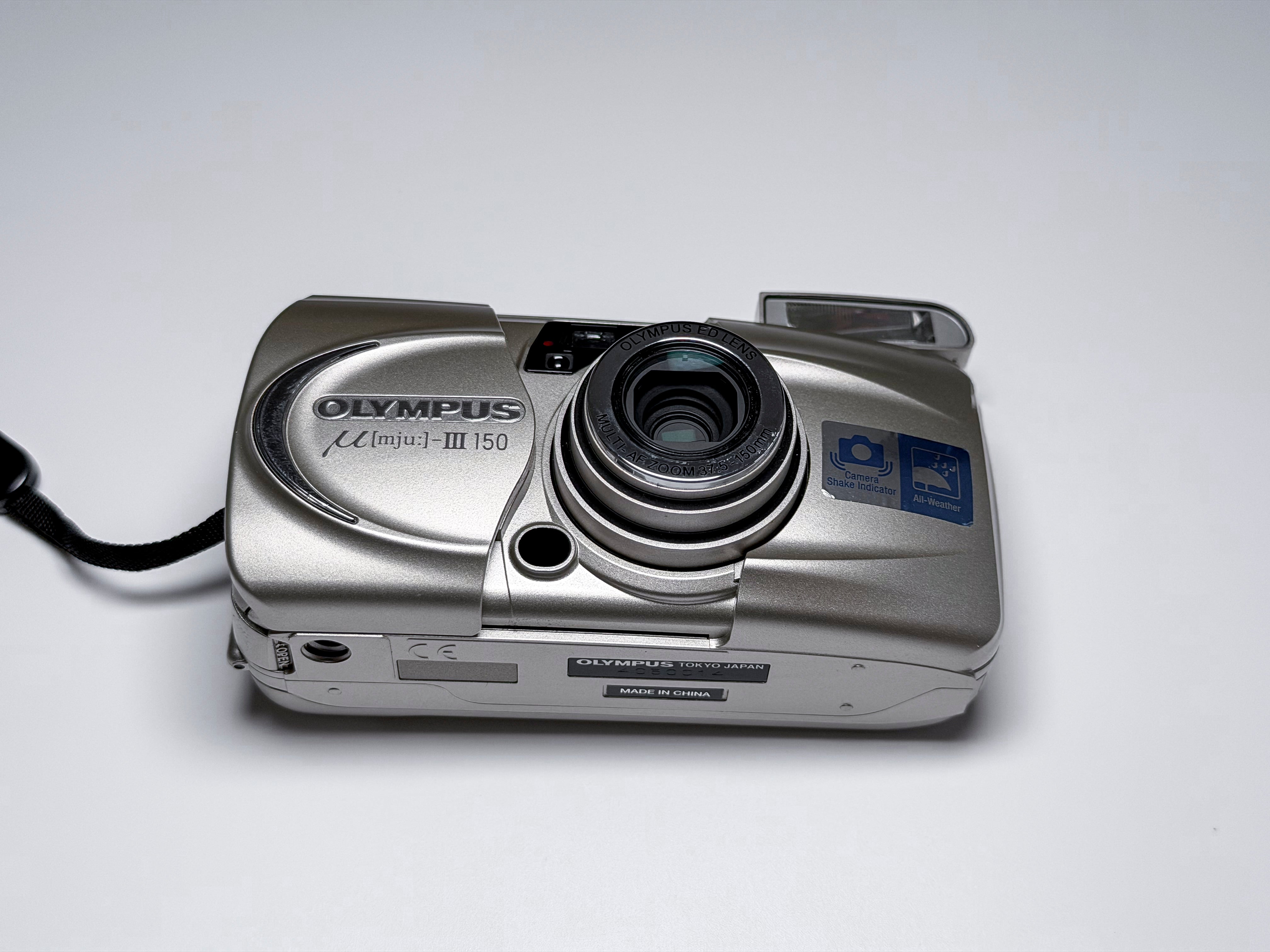 Olympus Mju III 150 35mm Compact Film Camera - Film Tested, Near Mint