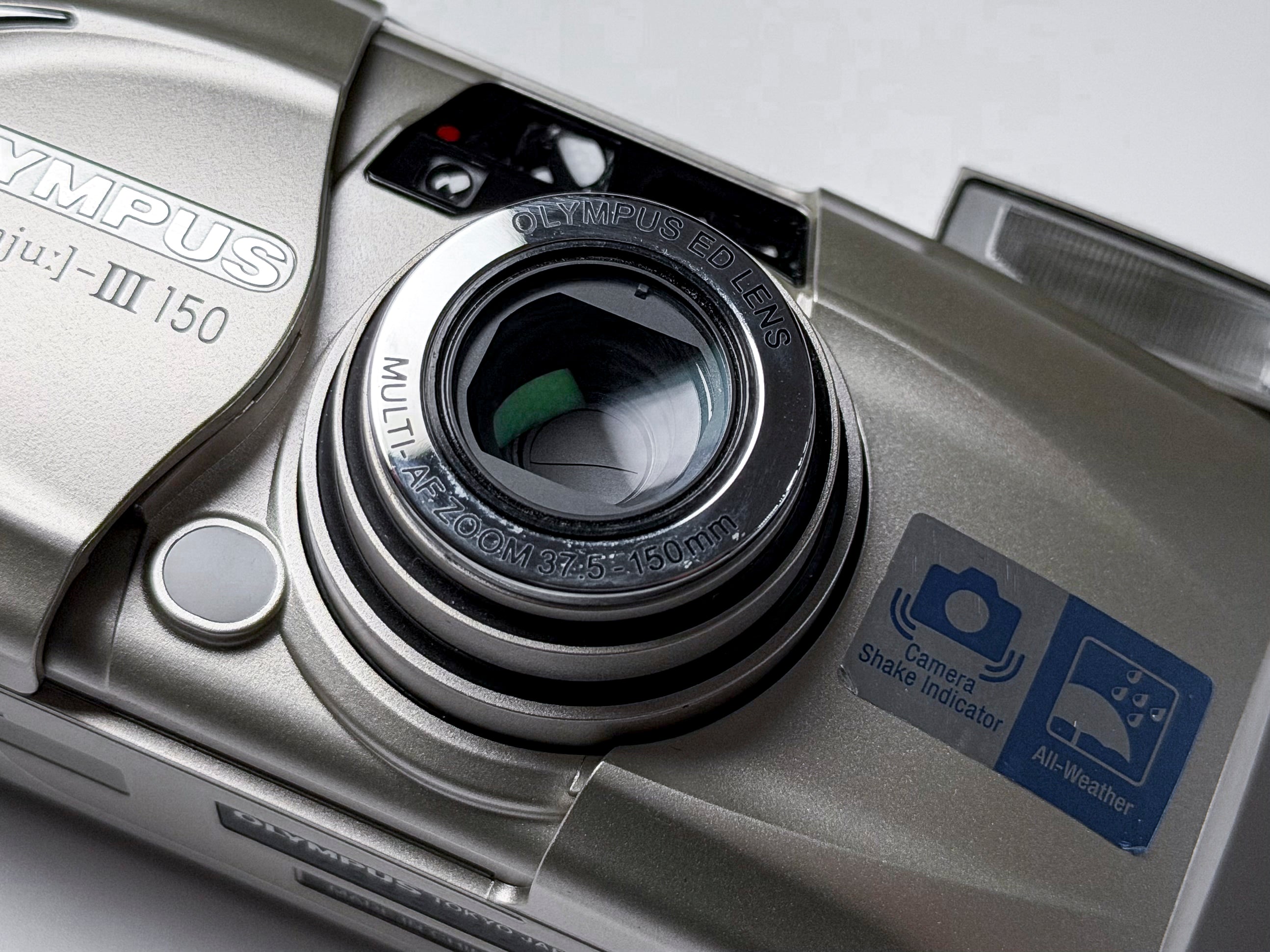 Olympus Mju III 150 35mm Compact Film Camera - Film Tested, Near Mint