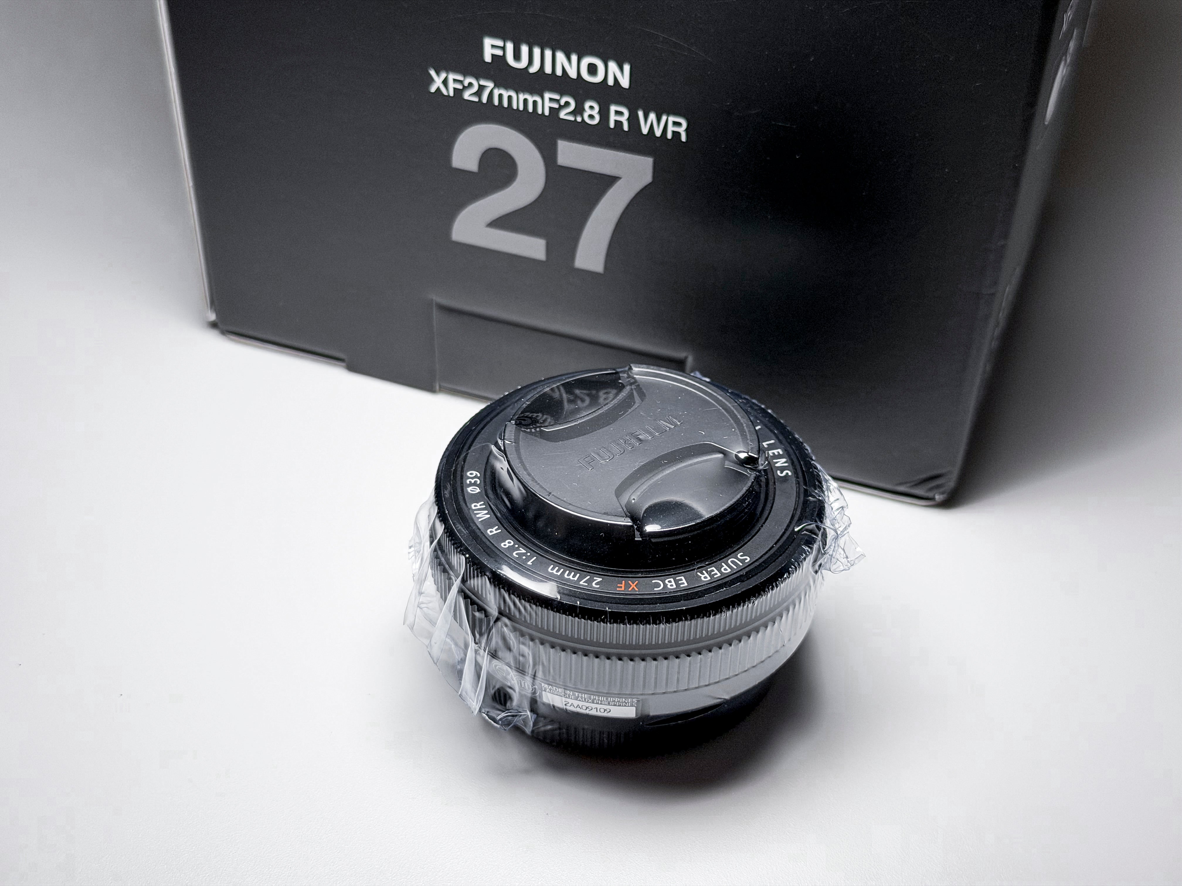 Fujifilm 27mm f/2.8 R WR X Mount Lens Fuji - 1 Year Warranty, Perfectly Working