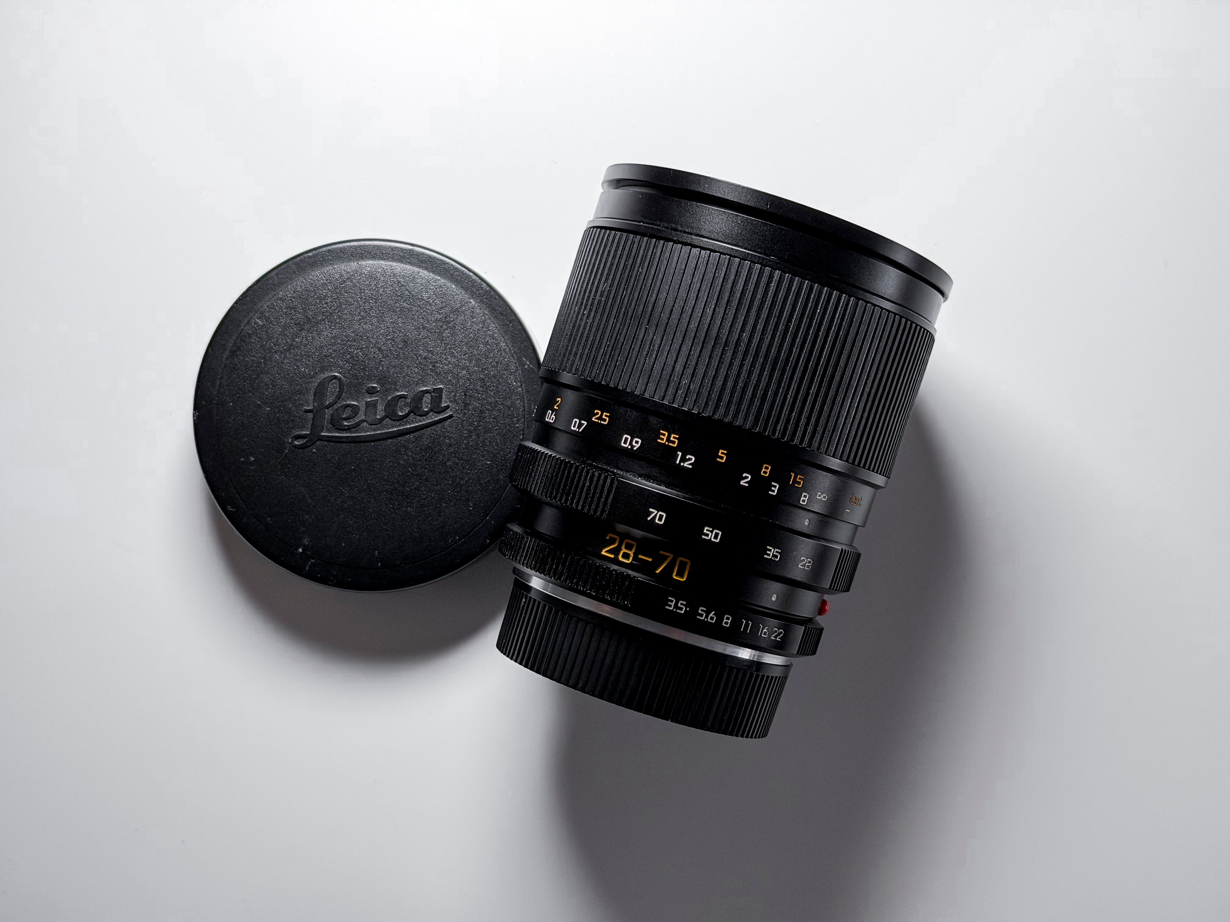 Leica Vario-Elmar R 28-70mm f/3.5-4.5 3 Cam Zoom SLR Lens - Excellent