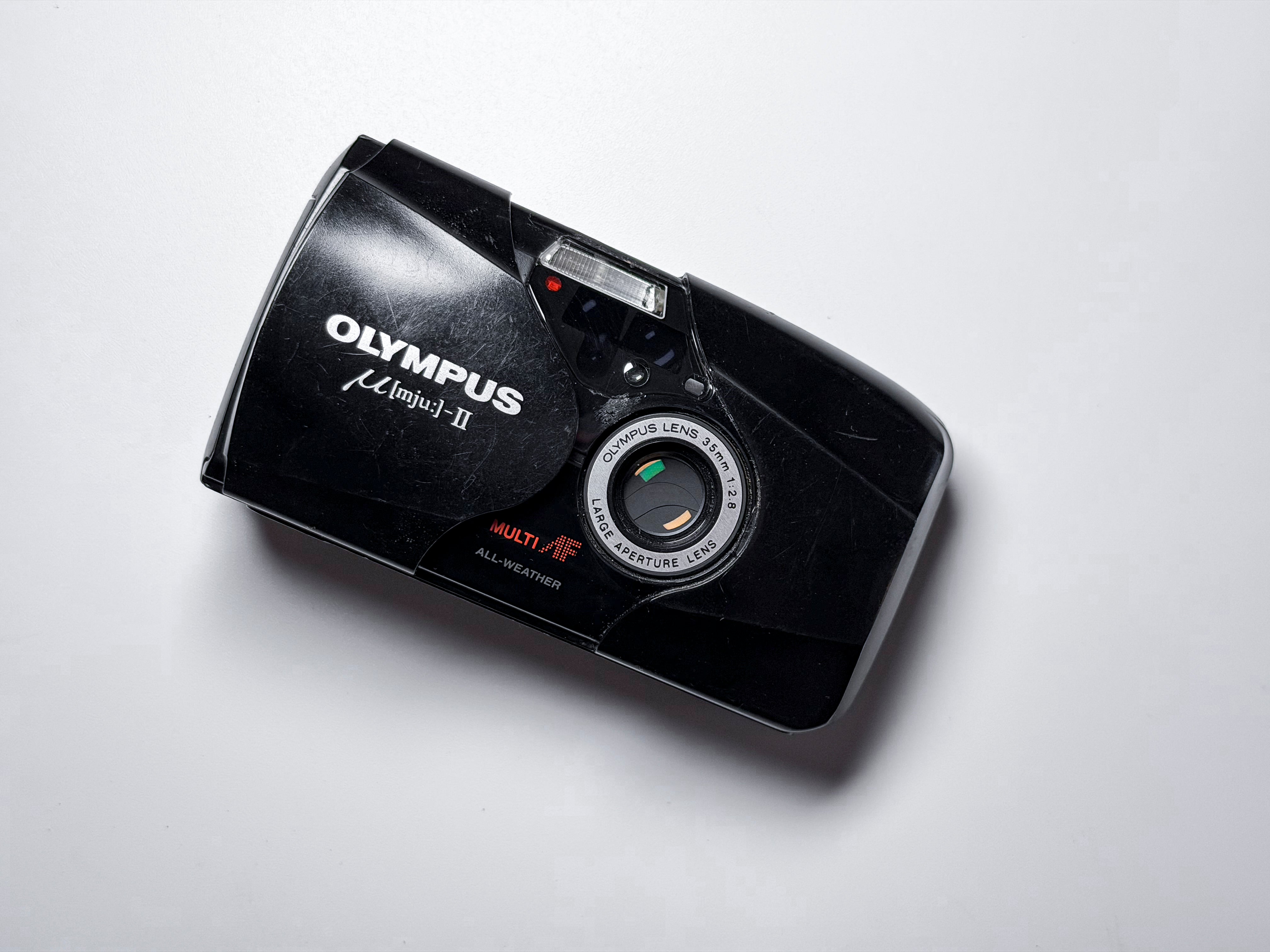 Olympus Mju ii 2 35mm Film Camera - Flash NOT working, Film Tested