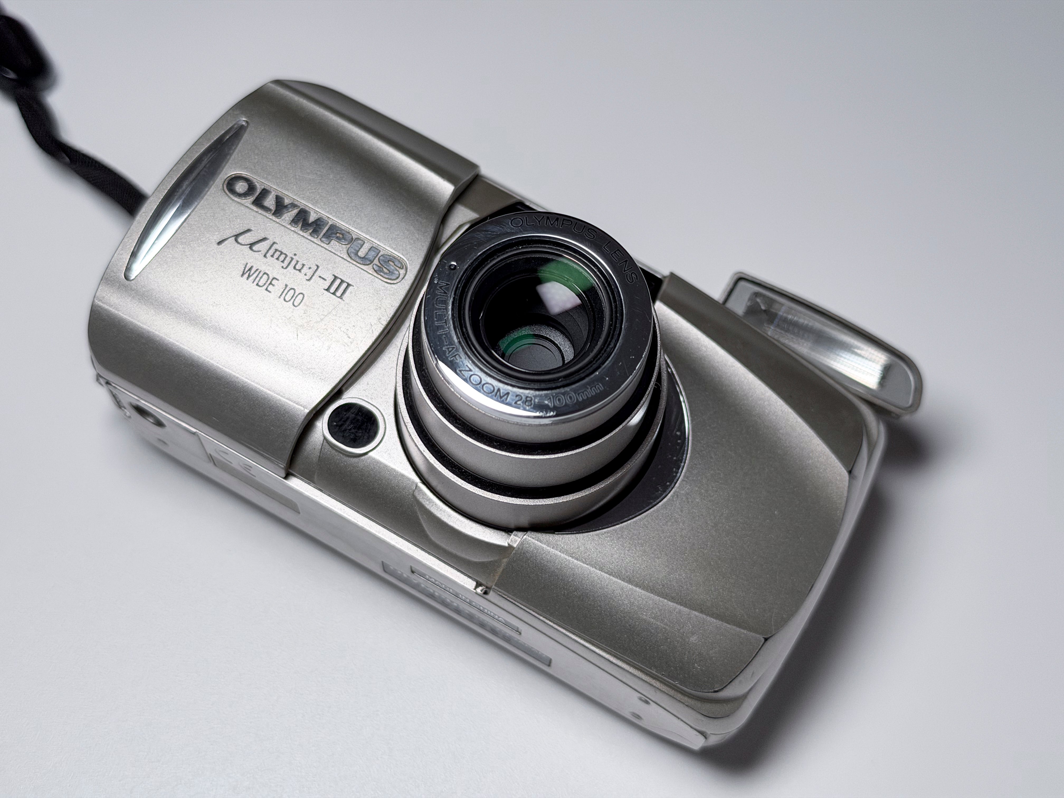 Olympus Mju II Wide 100 Zoom 35mm Point&Shoot Camera - Film Tested, Excellent