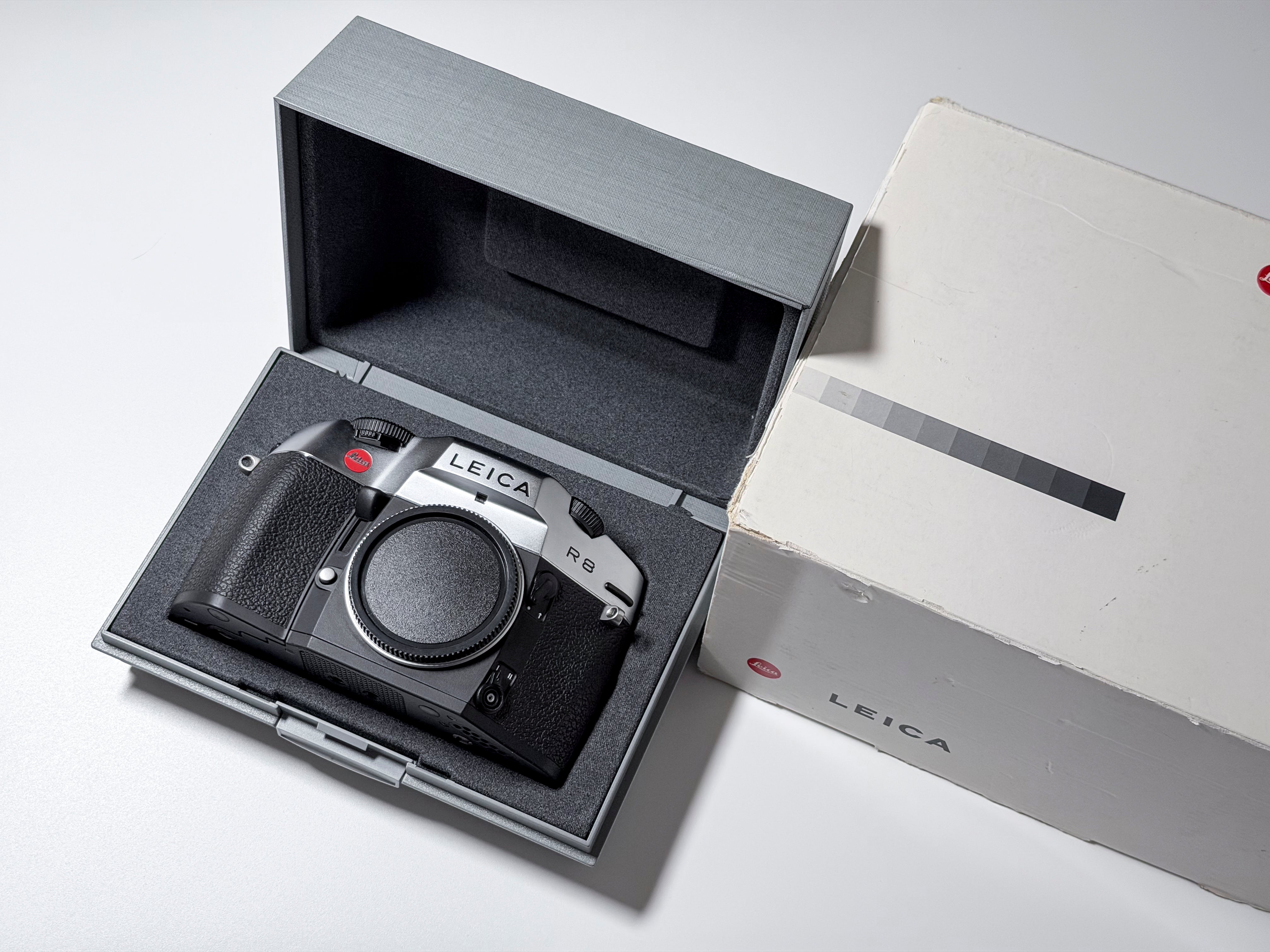 Leica R8 Silver Full Set 35mm DSLR Leitz R - Read Description