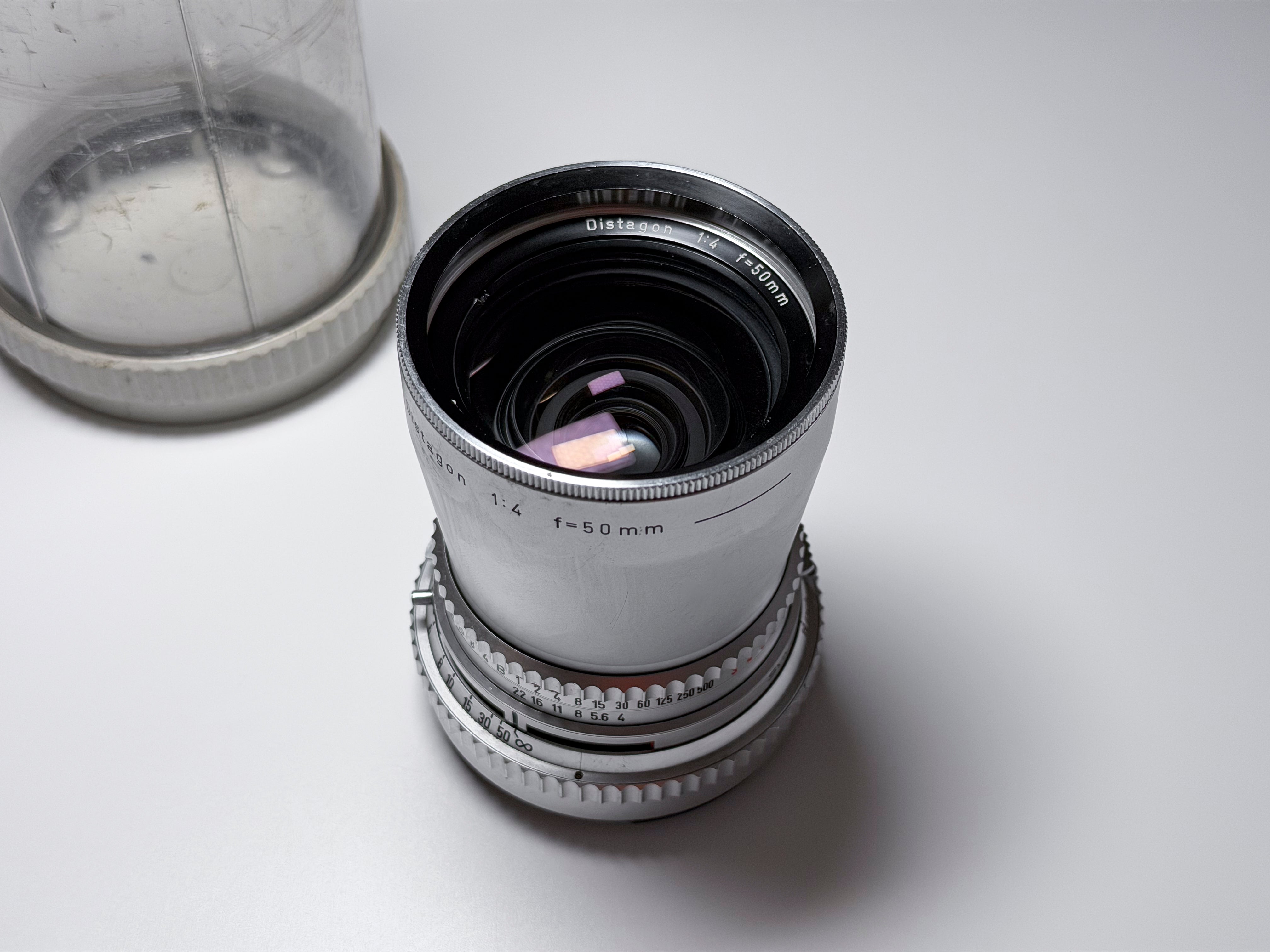 Hasselblad Zeiss Distagon C 50mm f/4 Lens Silver - Great Condition, Recent CLA