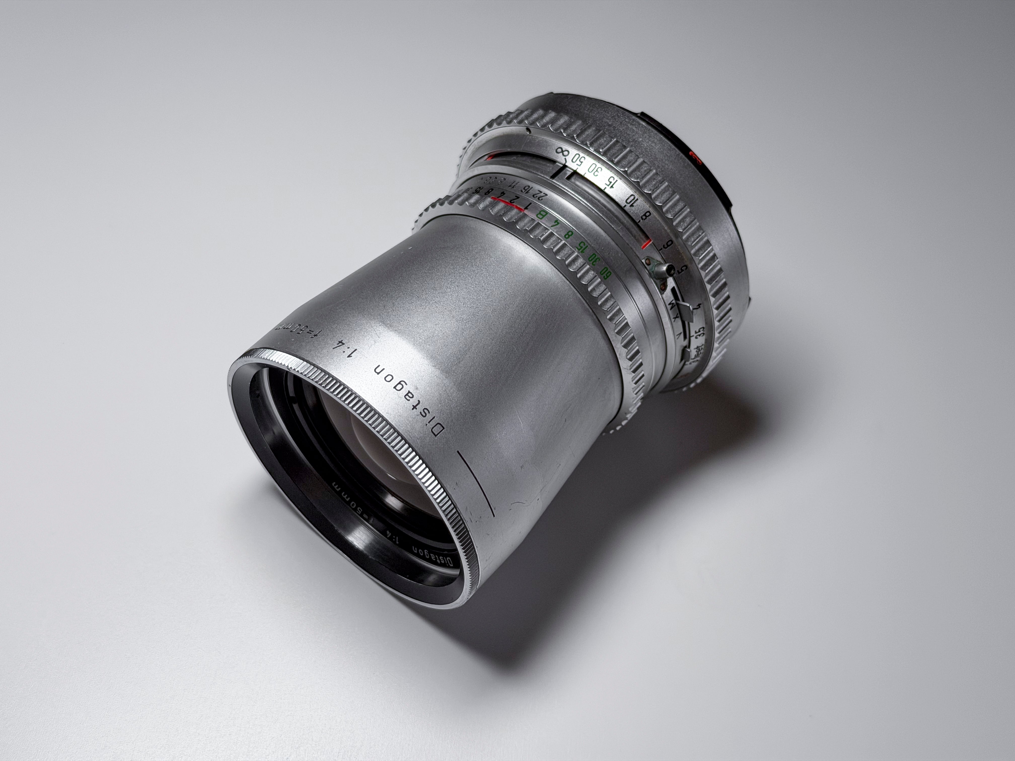 Hasselblad Zeiss Distagon C 50mm f/4 Lens Silver - Great Condition, Recent CLA