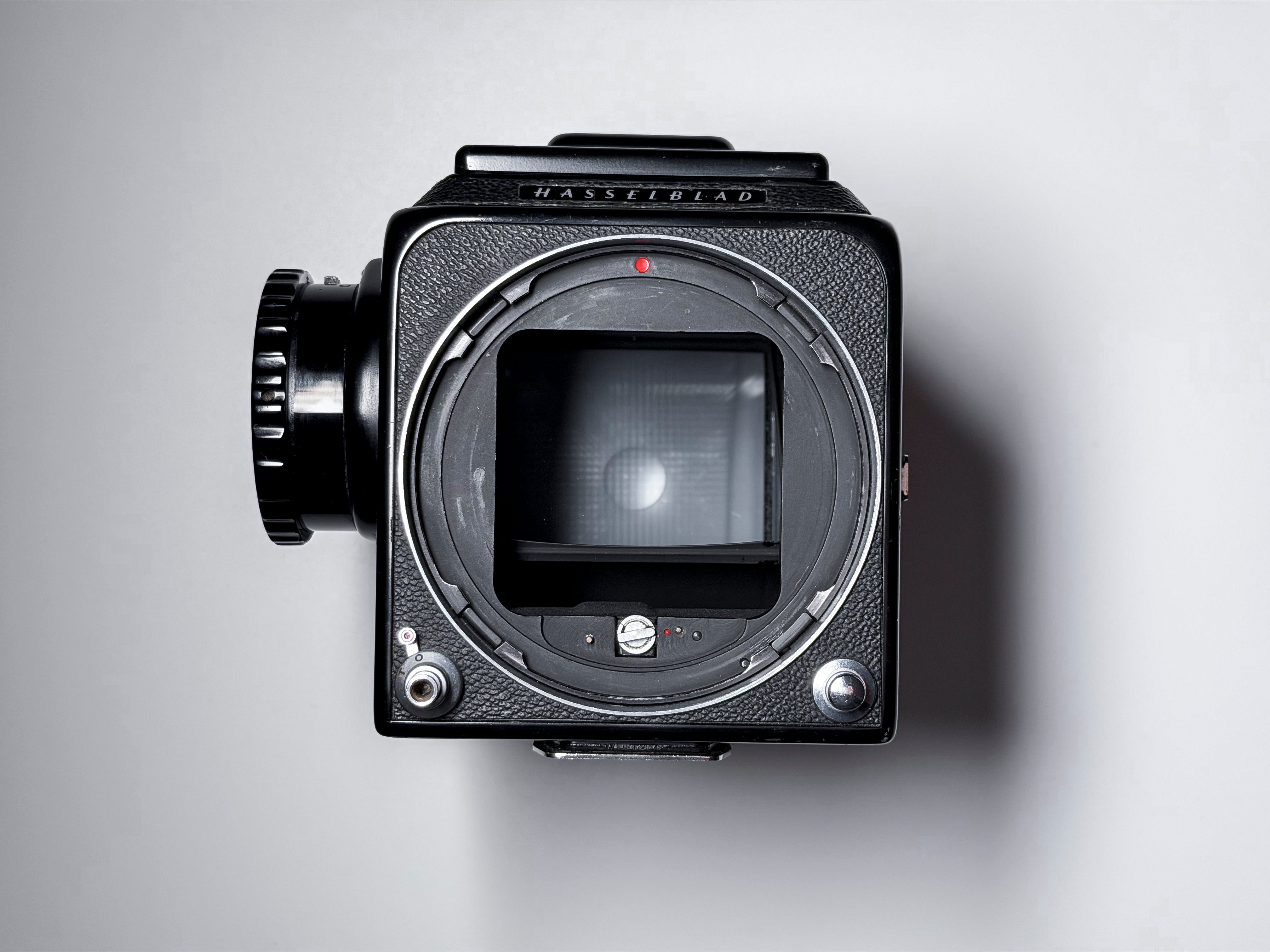 Hasselblad 500 CM C/M Black + 150mm CF Zeiss T* Medium Format Film Camera - CLA