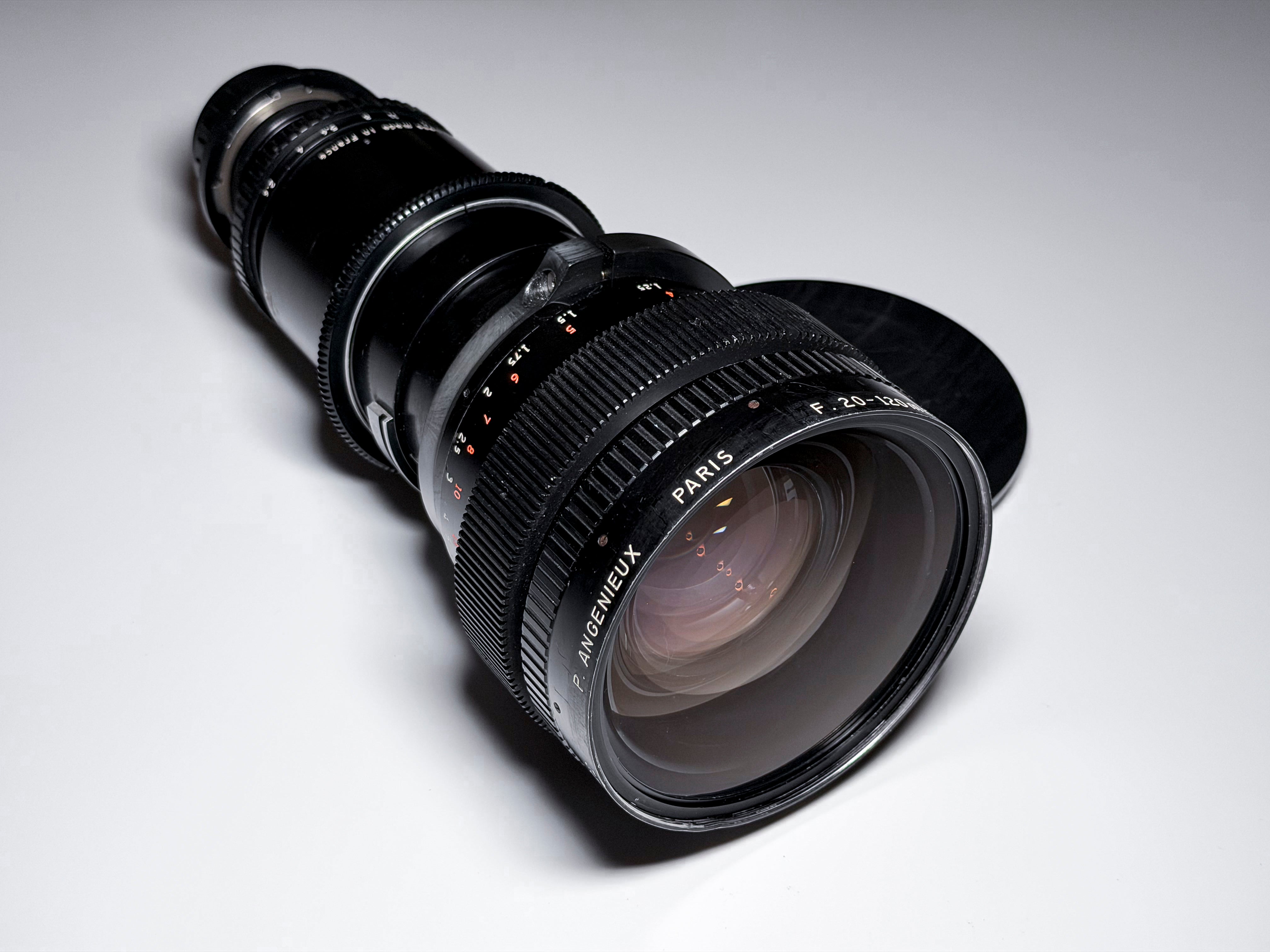 Angenieux 20-120mm f/2.6 PL Mount with custom case - Good Condition