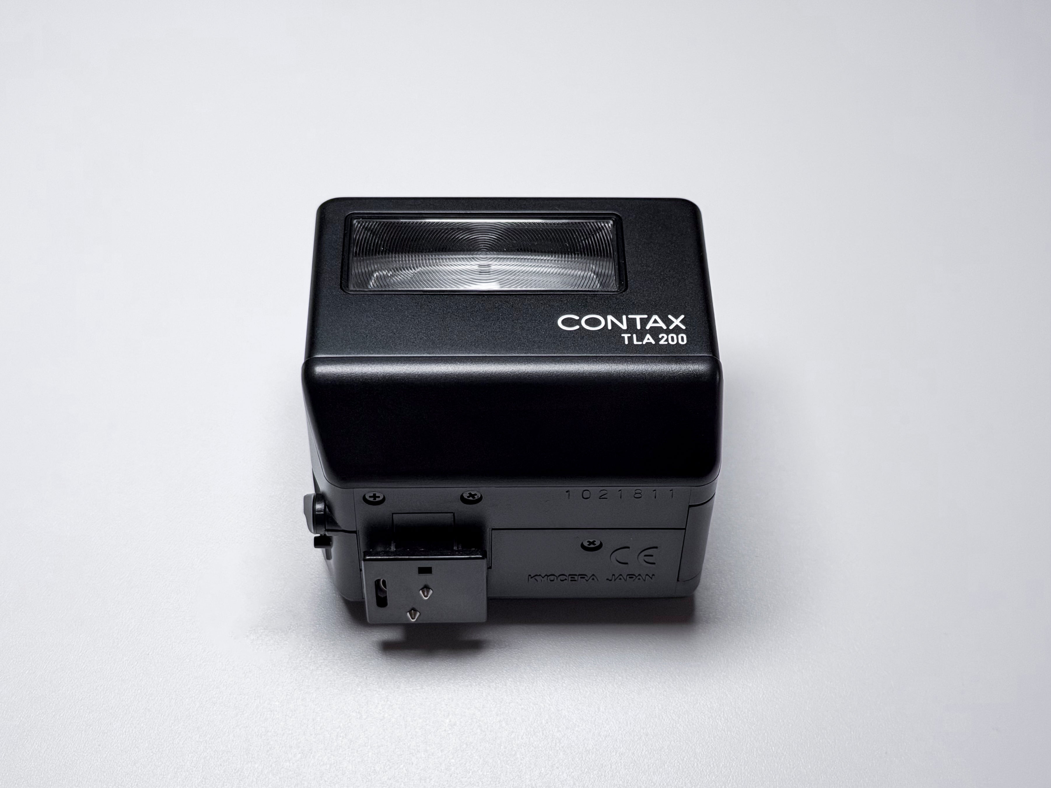 Contax TLA 200 Flash for G1 G2 Rare Black - Near Mint Perfectly Working TLA200