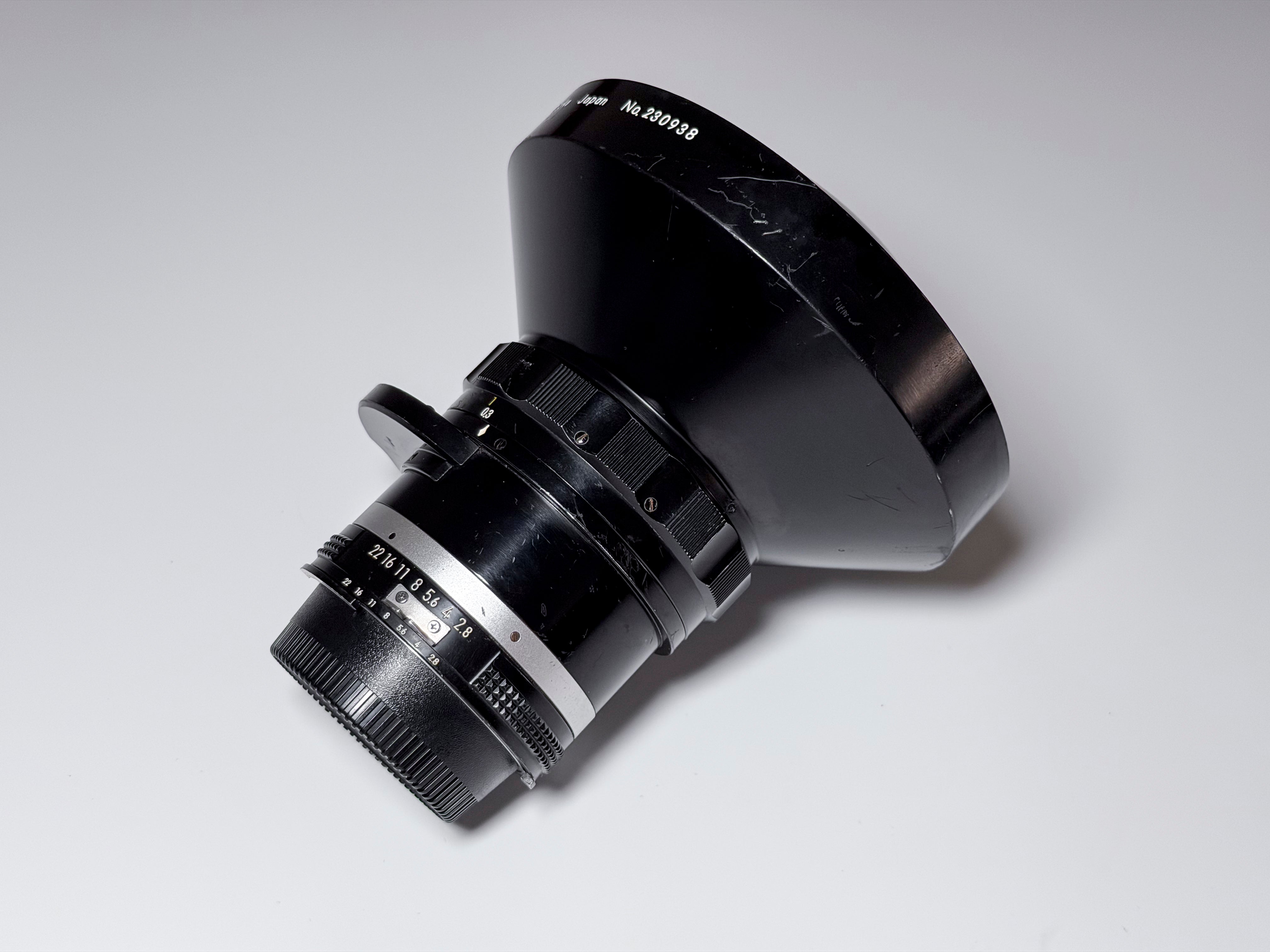 Nikon Nikkor 8mm f/2.8  Fisheye Lens F Mount - Rare AI Version Fisheye-Nikkor