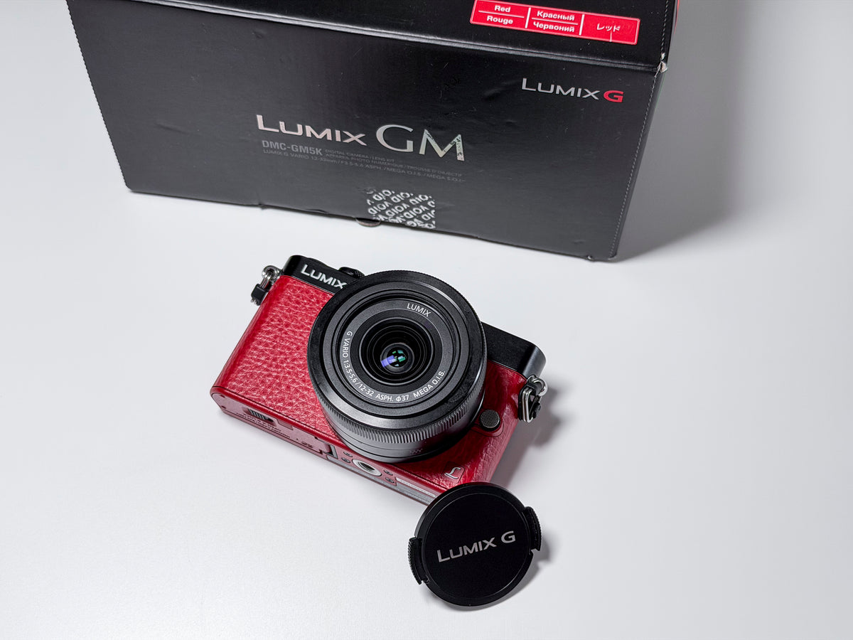 Panasonic Lumix GM5 + 12-32mm Lens MFT Camera - 1 Year Warranty, Excellent GM-5