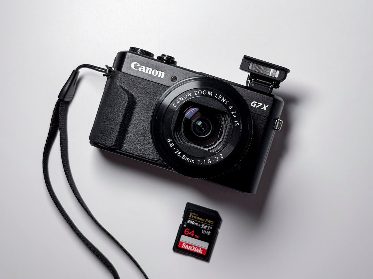 Canon G7X Mark II Powershot Compact Camera 20.1 Mpx - 1 Year Warranty, Excellent