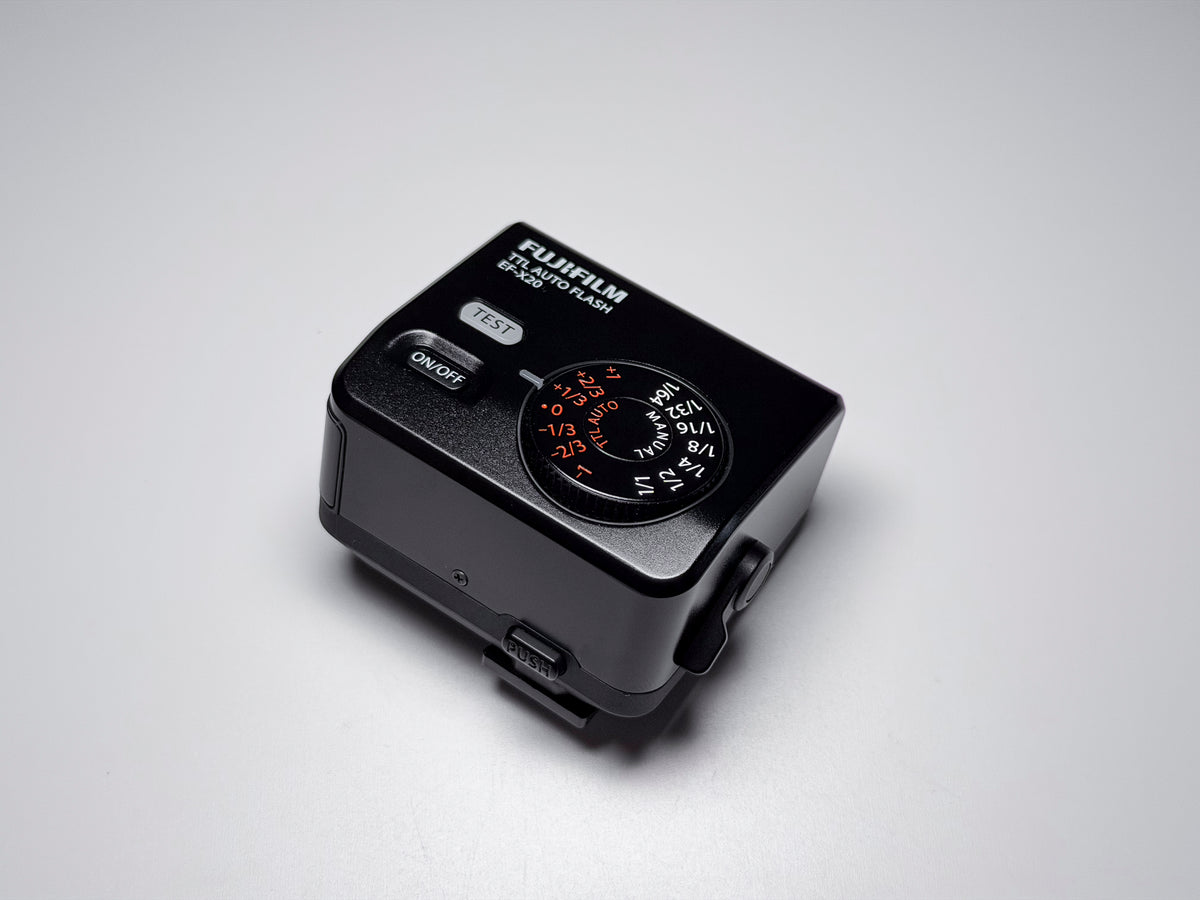 Fujifilm EF-X20 Flash Fuji TTL - 1 Year Warranty, Perfectly Working EF X20