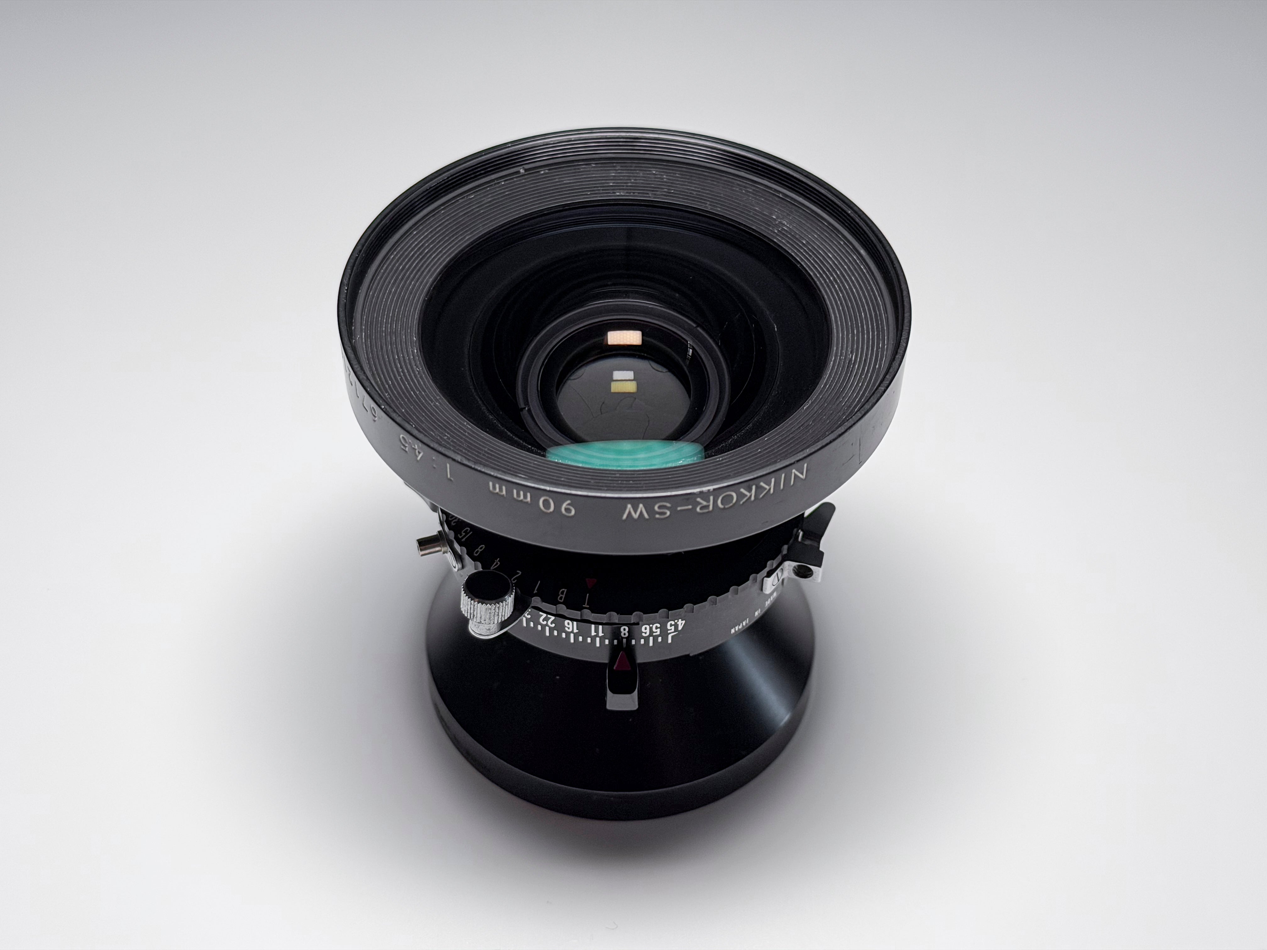 Nikon Nikkor-SW 90mm f/4.5 Large Format Lens with Shutter