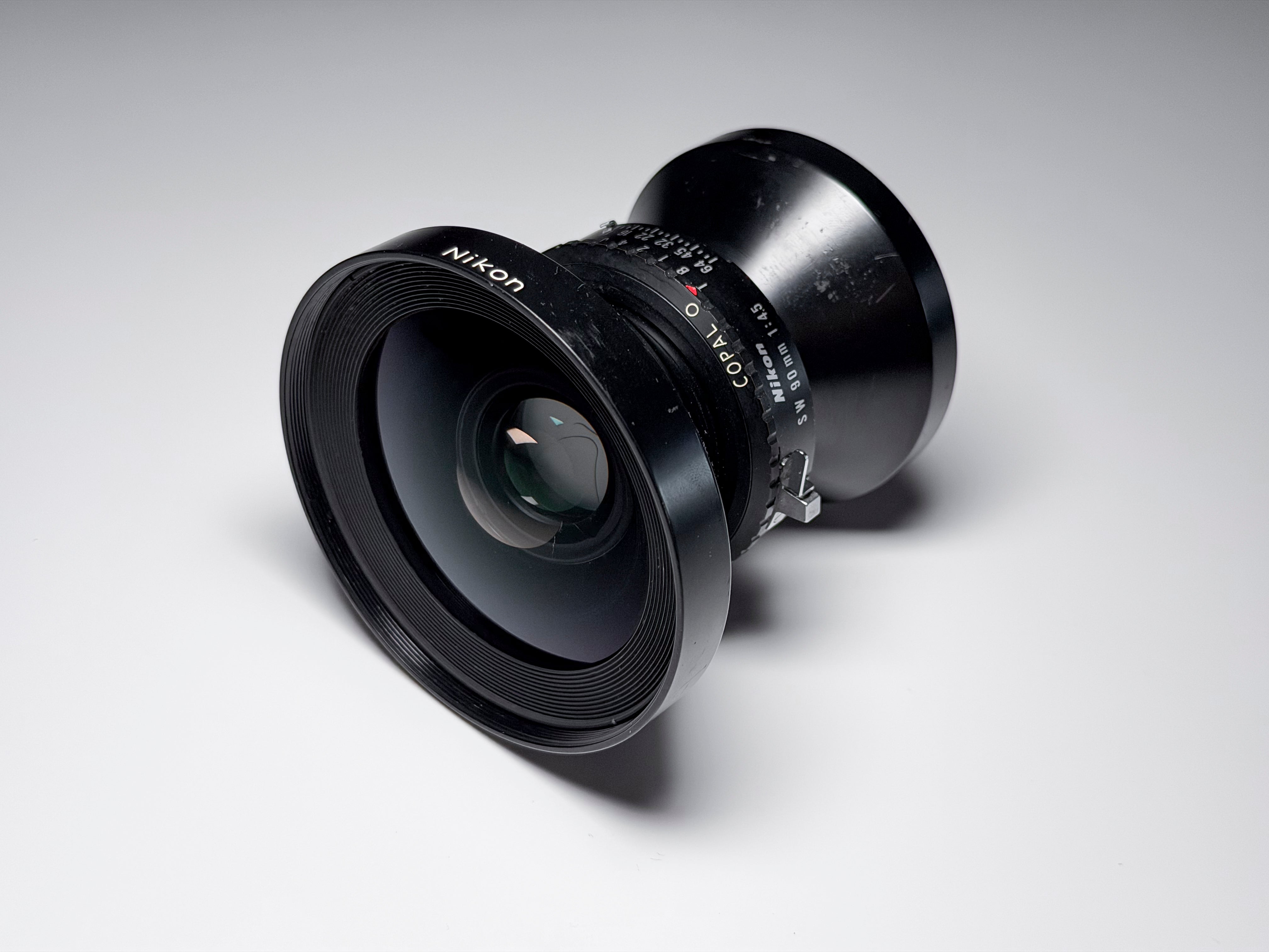 Nikon Nikkor-SW 90mm f/4.5 Large Format Lens with Shutter