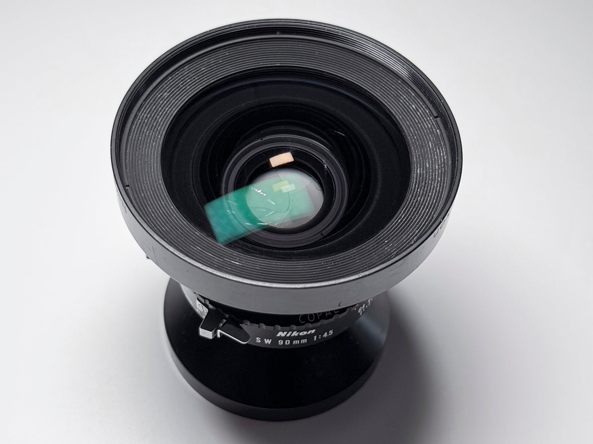 Nikon Nikkor-SW 90mm f/4.5 Large Format Lens with Shutter